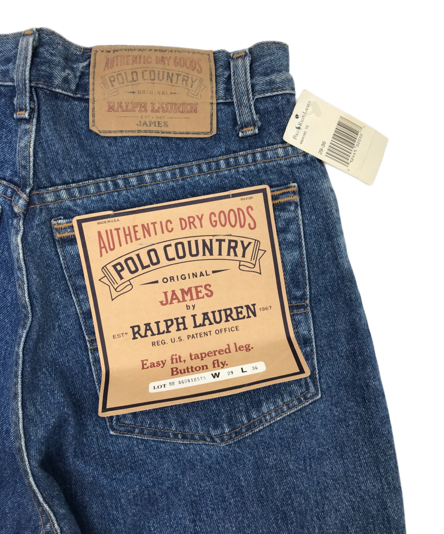 中古・古着通販】POLO COUNTRY (ポロカントリー) デニムパンツ