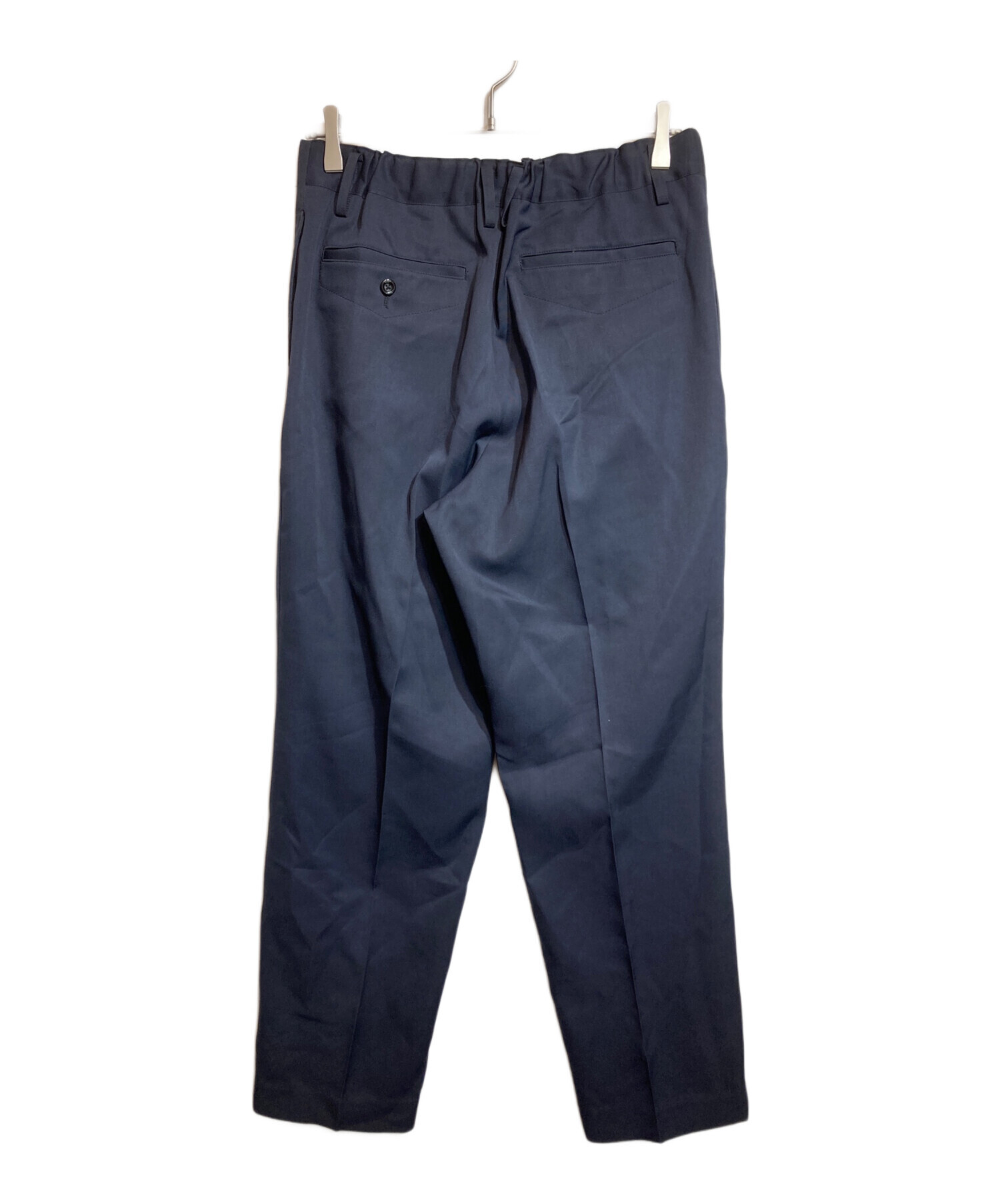 中古・古着通販】UJOH (ウジョー) ウール6タックスラックス グレー 
