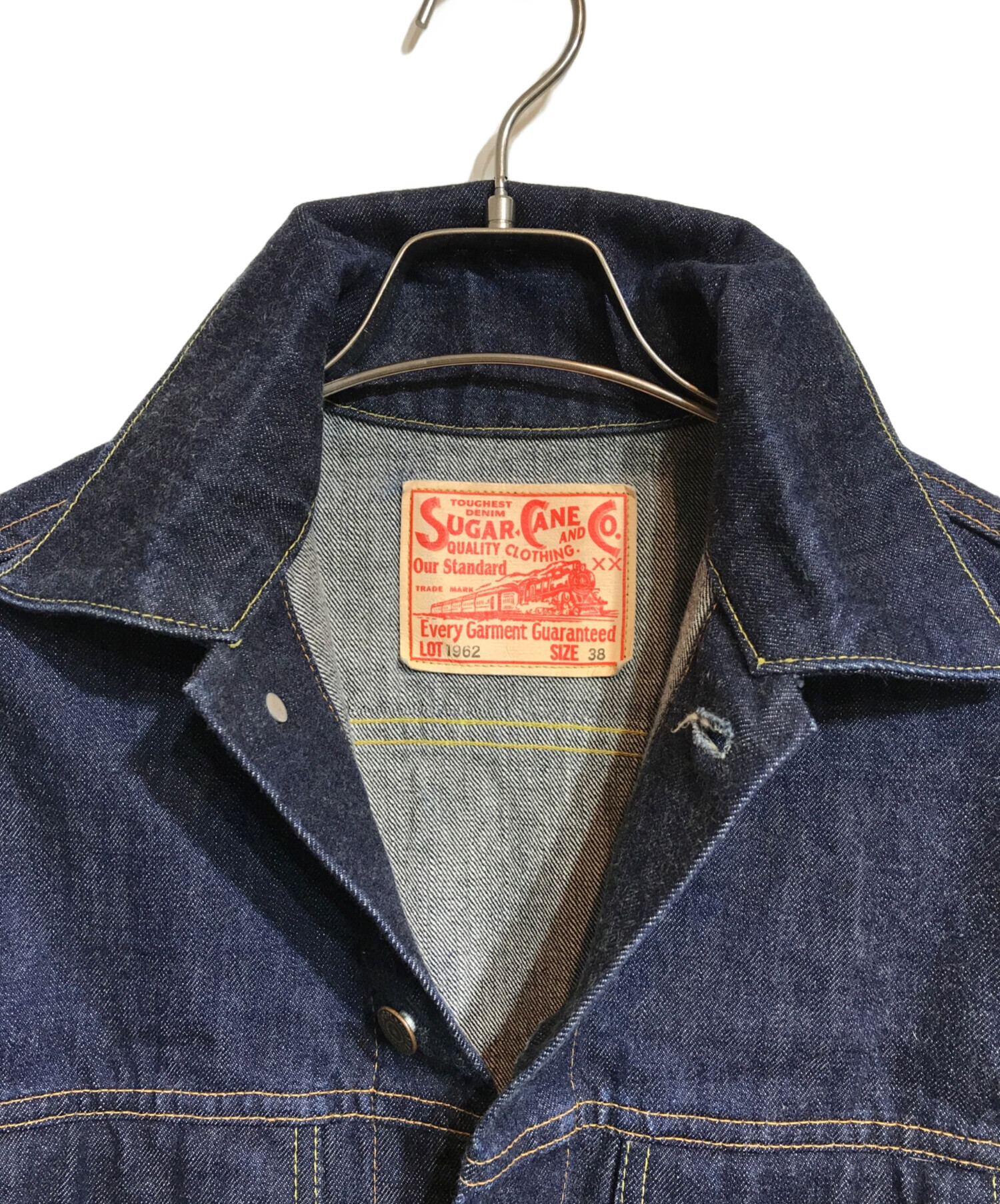 Sugar Cane デニムジャケット Lot1962 38サイズ Lot No. SC11962SW-429 