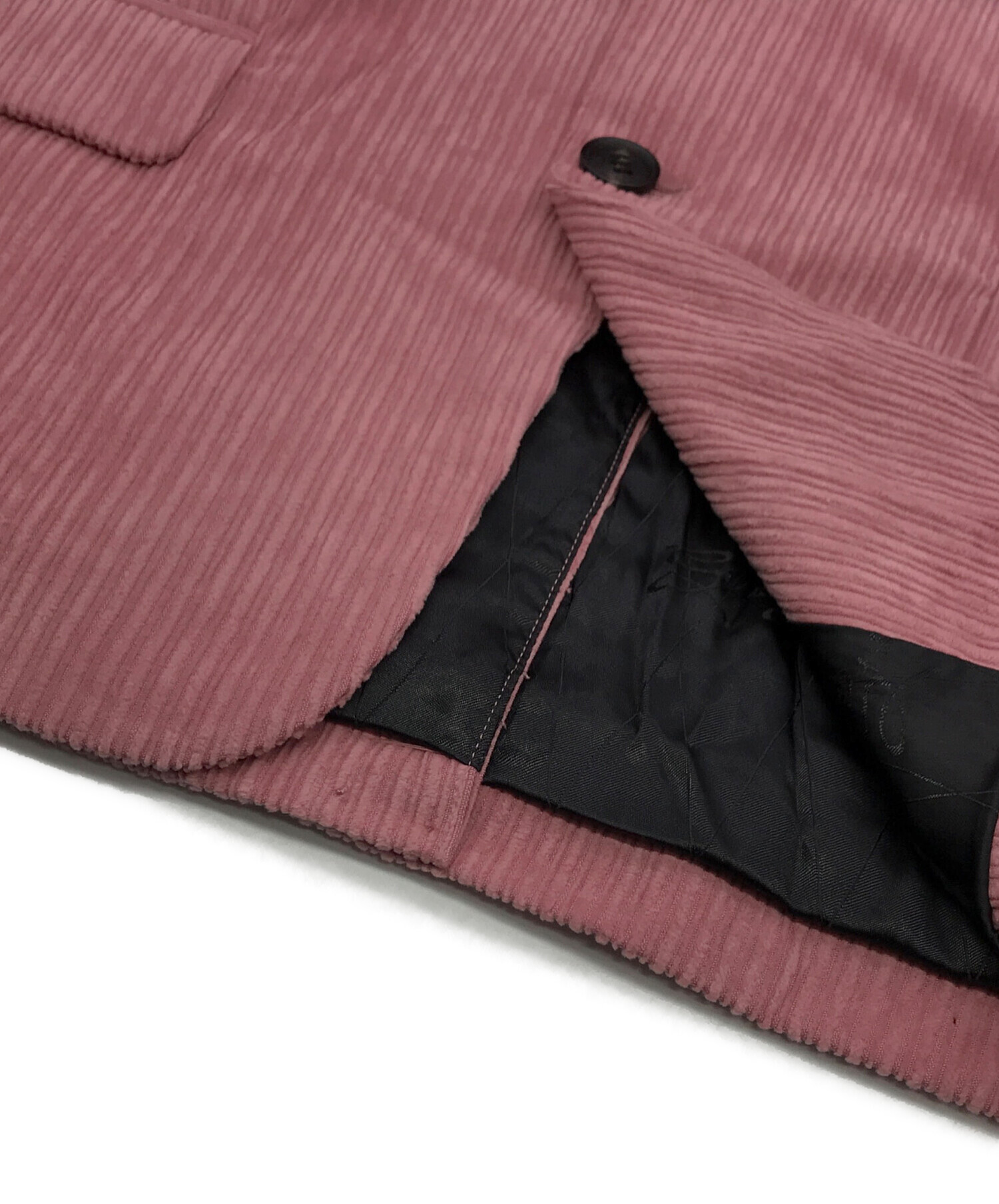 中古・古着通販】stussy (ステューシー) MIX WALE CORD BLAZER ピンク 