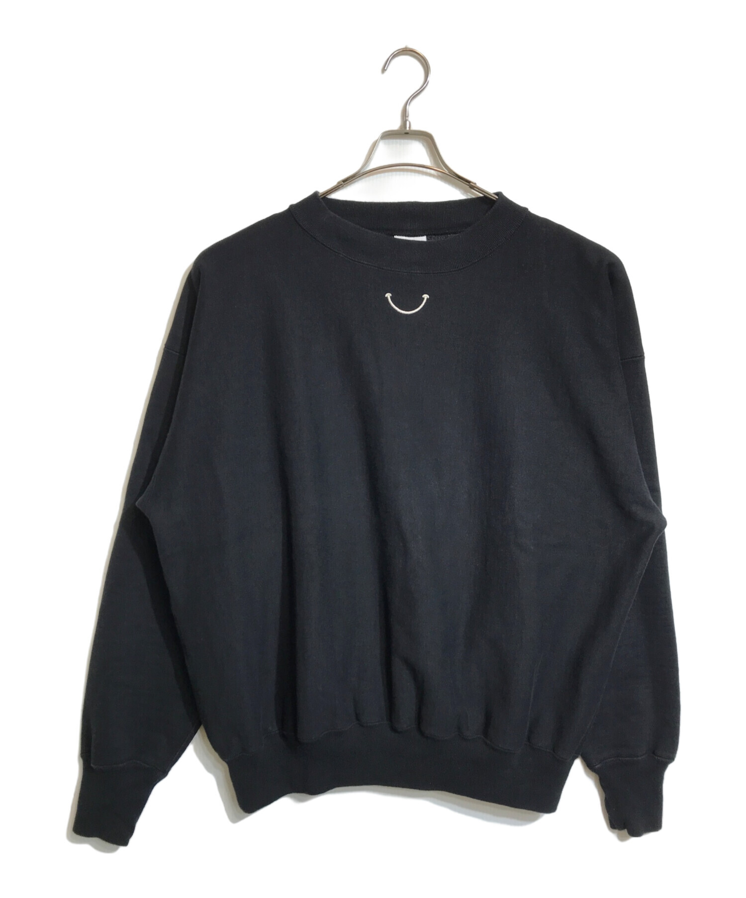 中古・古着通販】READYMADE (レディメイド) M-NECK SWT SMILE/BLACK 