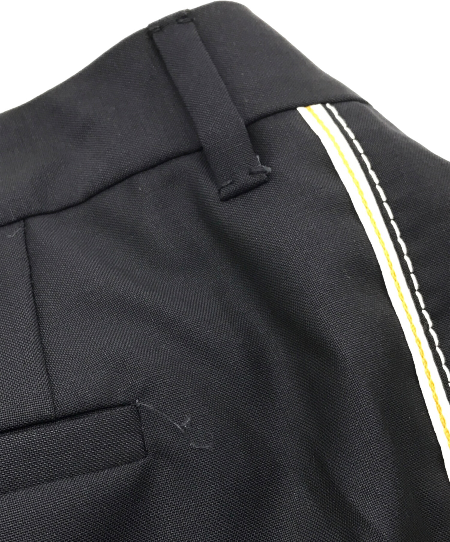 中古・古着通販】MIU MIU (ミュウミュウ) サイドラインスラックス 