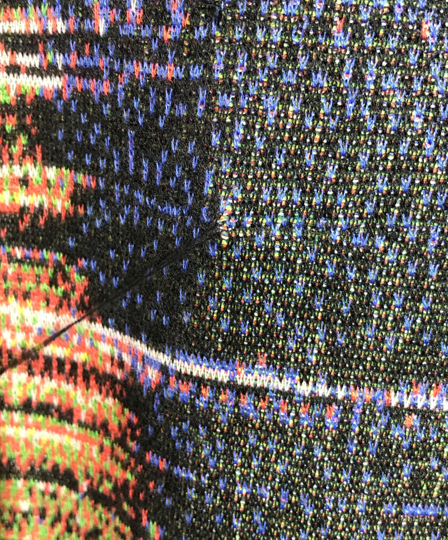 中古・古着通販】hatra (ハトラ) Syn Feather Sweater/ニット マルチ