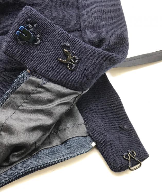 中古・古着通販】CHANEL (シャネル) 金釦セットアップ ネイビー サイズ