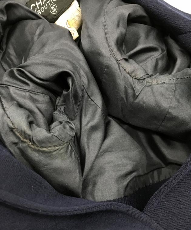 中古・古着通販】CHANEL (シャネル) 金釦セットアップ ネイビー サイズ