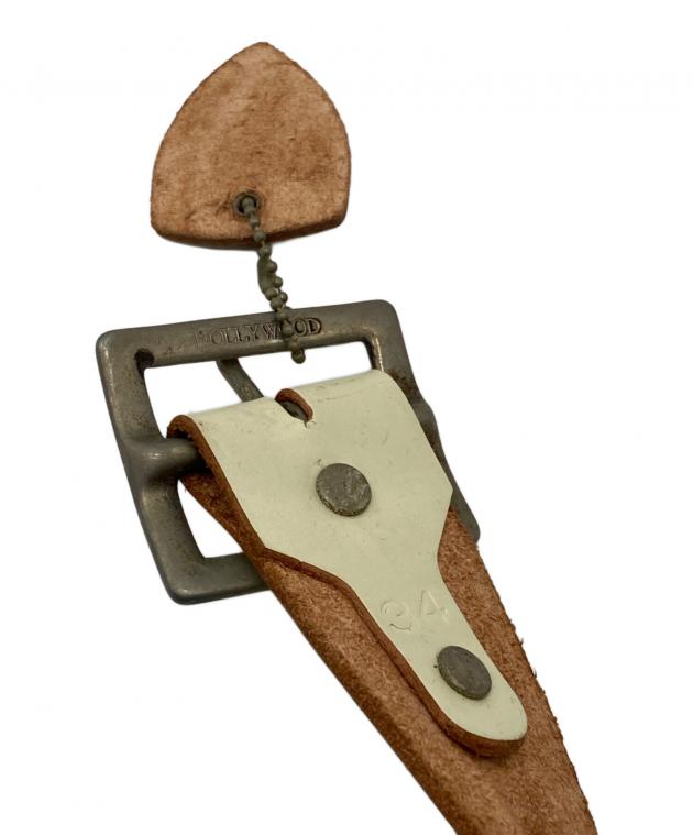 中古・古着通販】htc (エイチティーシー) スタッズベルト ホワイト