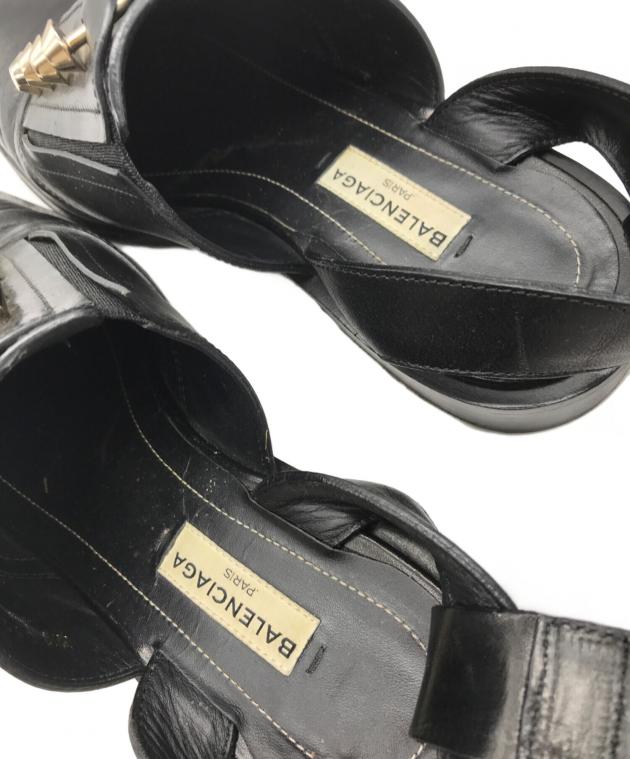 中古・古着通販】BALENCIAGA (バレンシアガ) アンクルストラップレザー