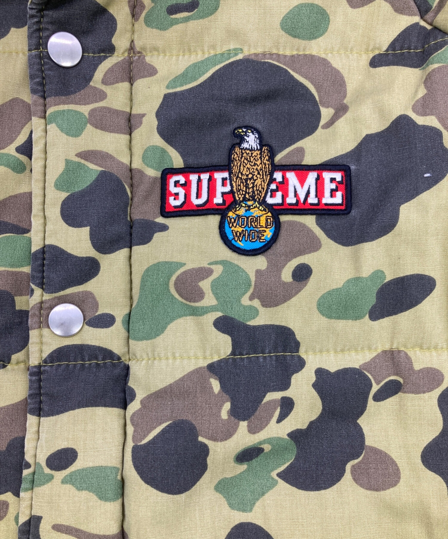 中古・古着通販】SUPREME (シュプリーム) 12AW Mechanics Puffy Jacket 