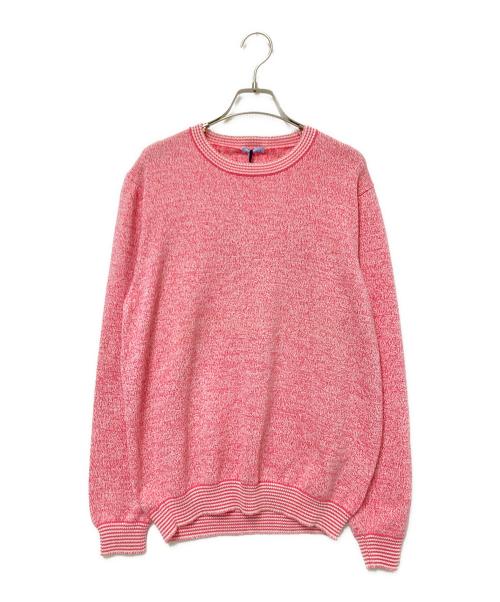中古・古着通販】MALO (マーロ) コットンニット ピンク サイズ:50
