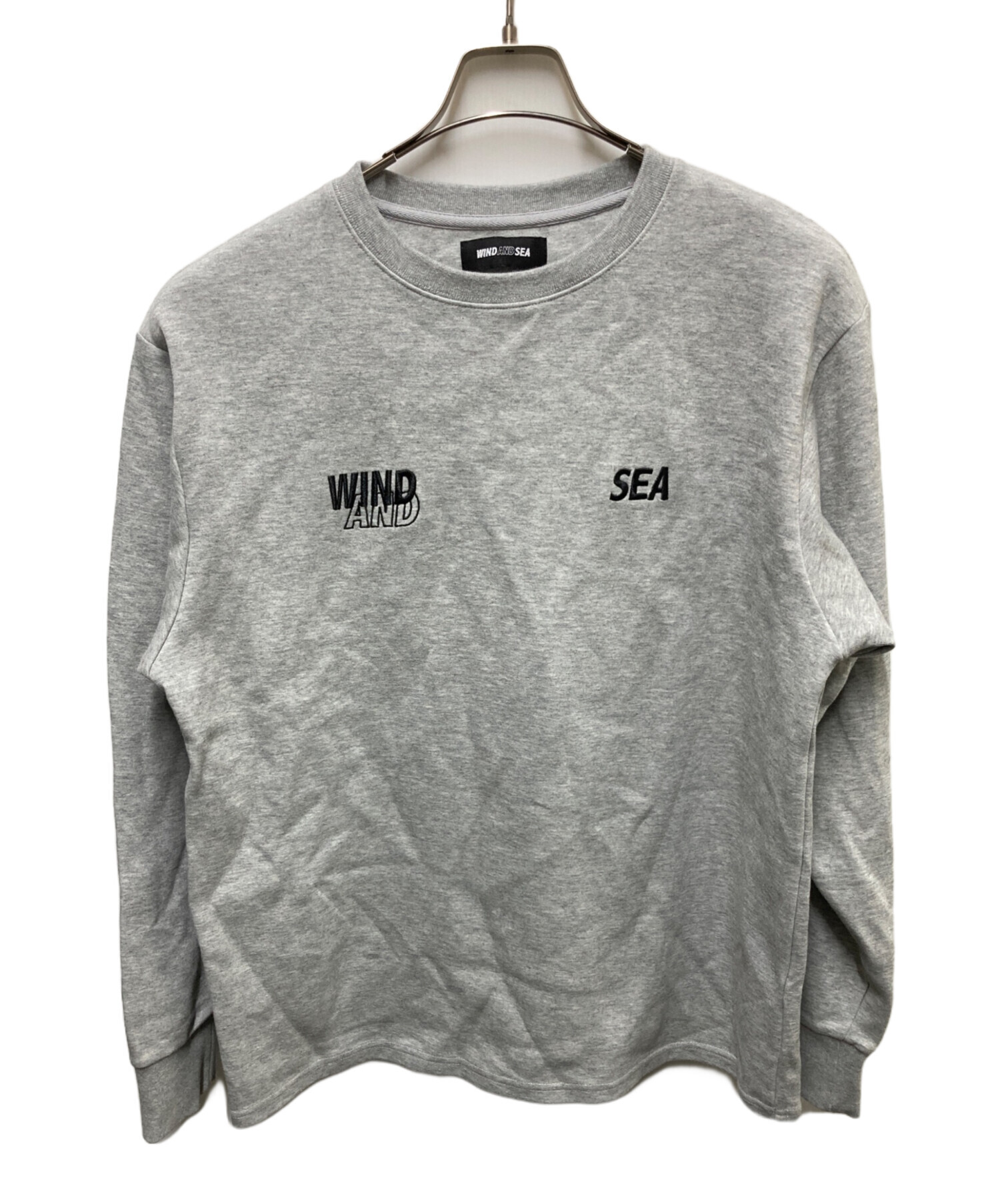 ☆新品未使用！WIND AND SEA ウィンダンシー でかロゴ スウェット☆ ☆新品未使用！WIND AND SEA ウィンダンシー でかロゴ スウェット