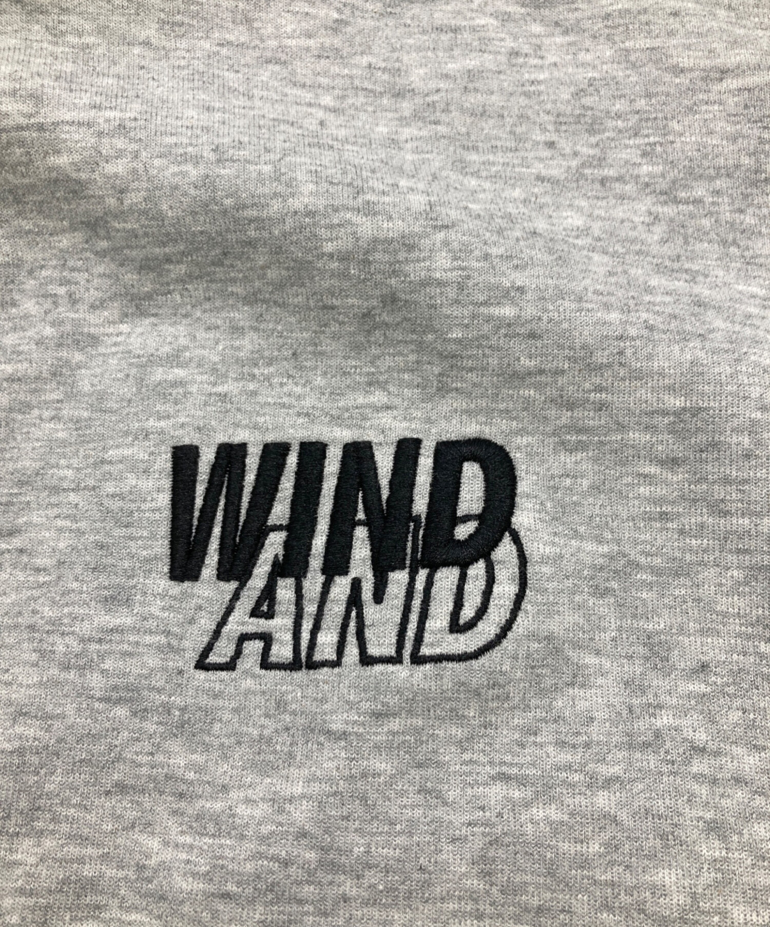 中古・古着通販】WIND AND SEA (ウィンダンシー) ロゴ刺繍スウェット