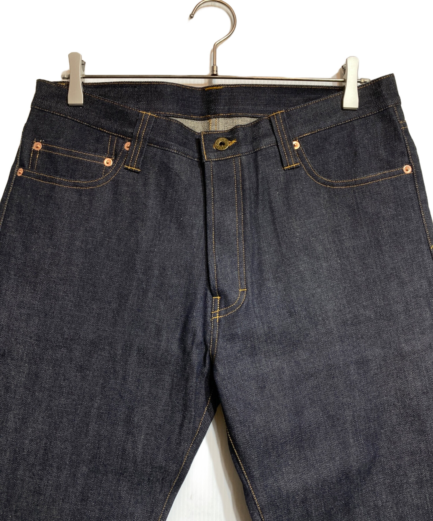 中古・古着通販】OLD CROW (オールドクロウ) リジットデニムパンツ 