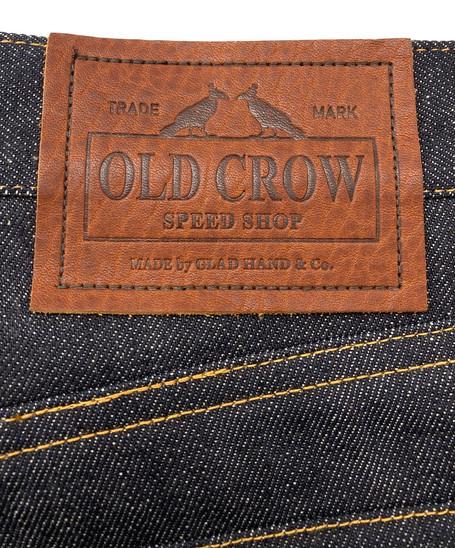 中古・古着通販】OLD CROW (オールドクロウ) リジットデニムパンツ