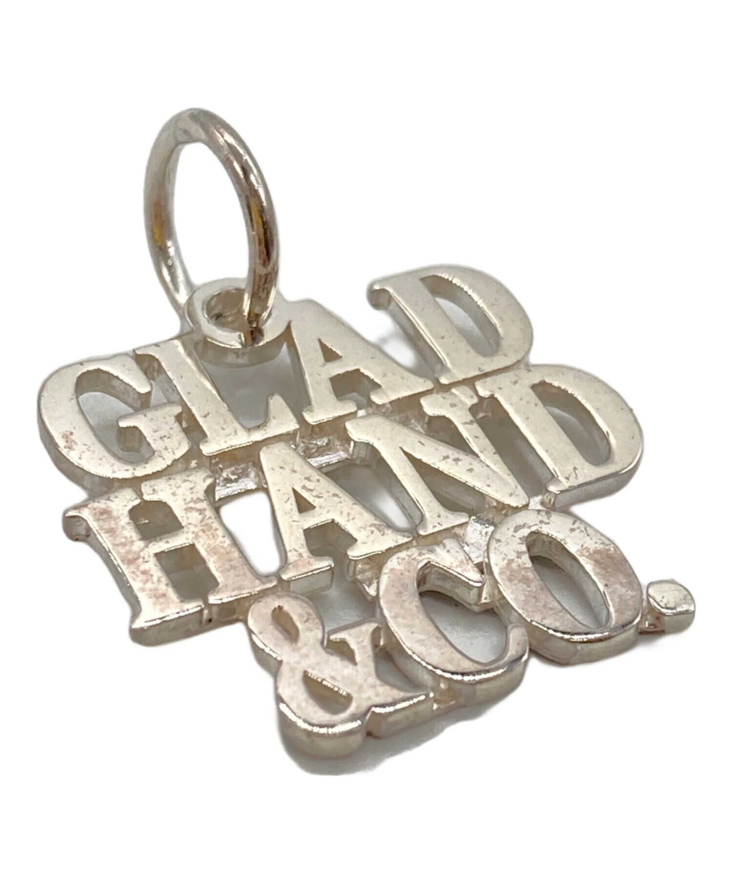 刻印 GLADHAND USA ロゴ ペンダント トップ sterling 中古・古着通販】GLAD HAND (グラッドハンド) ロゴペンダントトップ