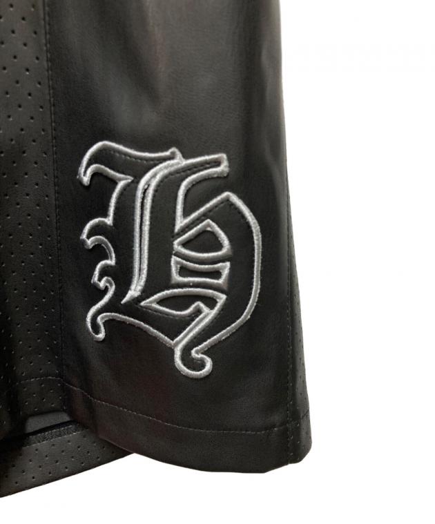 中古・古着通販】BREATH (ブレス) FAUX LEATHER SHORTS ブラック