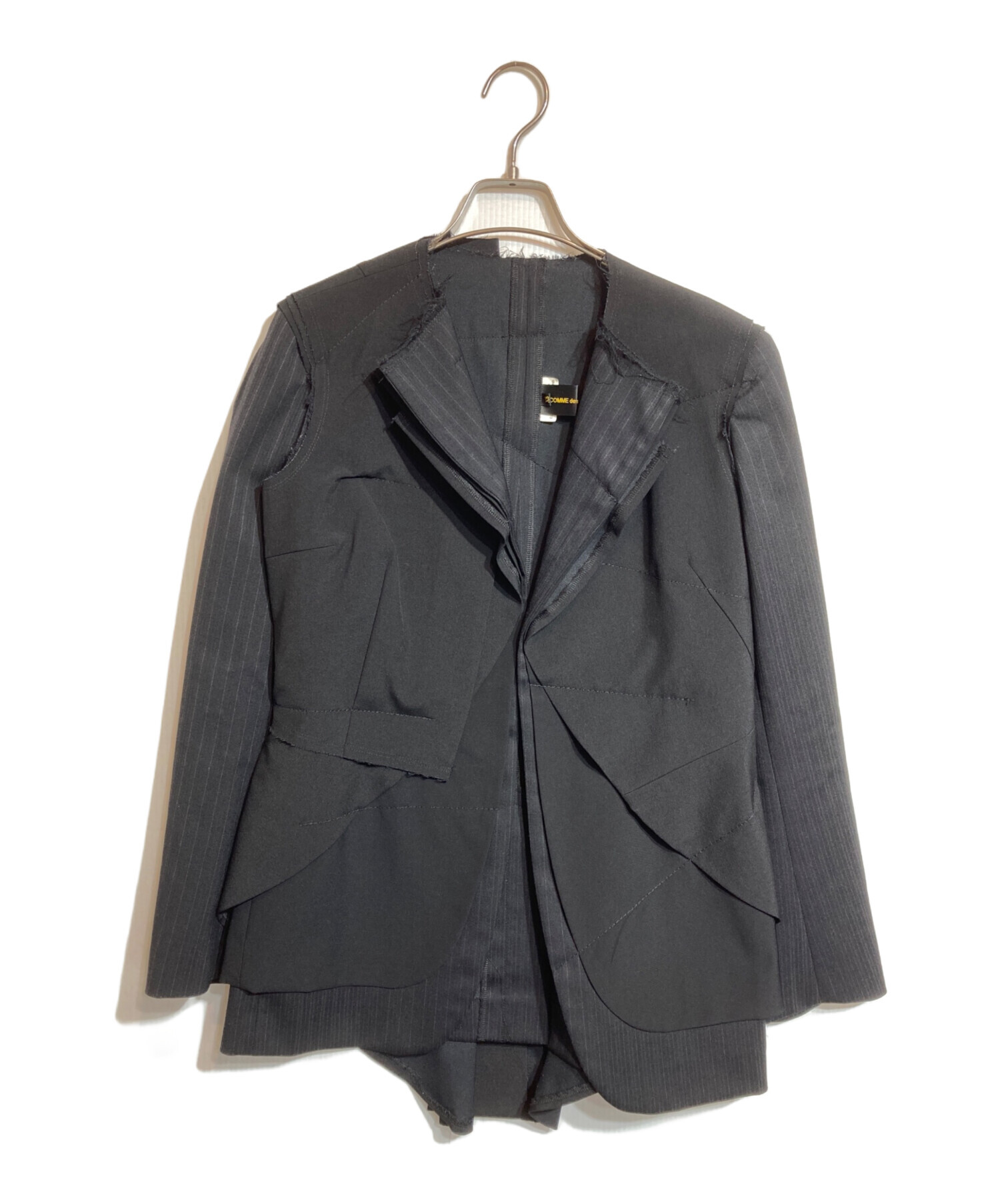 中古・古着通販】COMME des GARCONS (コムデギャルソン) 断ち切り重ね 
