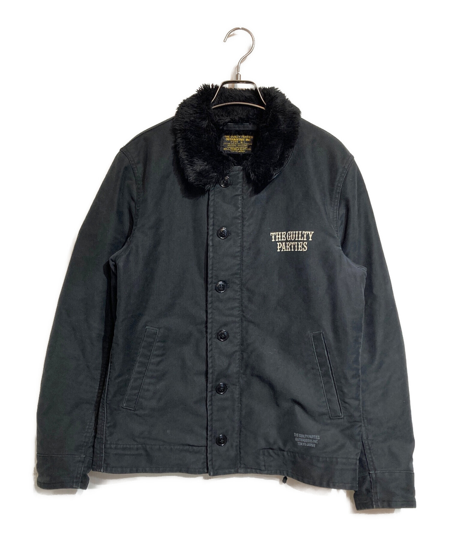 WACKO MARIA アルパカN-1 デッキジャケット WACKO MARIA - ALPACA N-1 DECK JACKET. : dogdays☆underpass