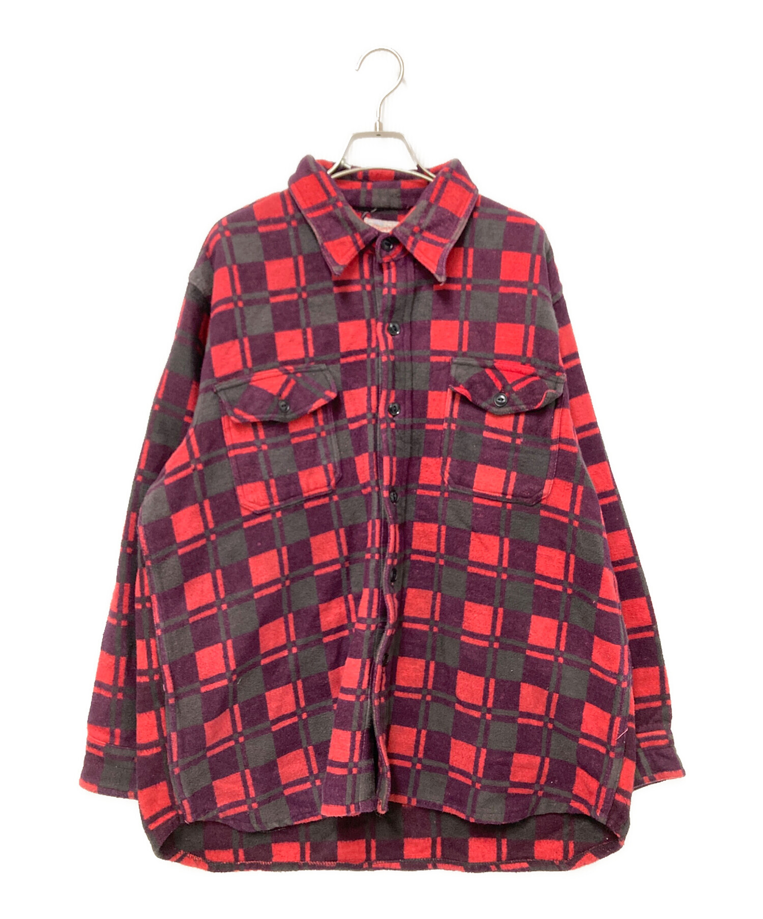 中古・古着通販】Champion (チャンピオン) ヘビーチェックネルシャツ