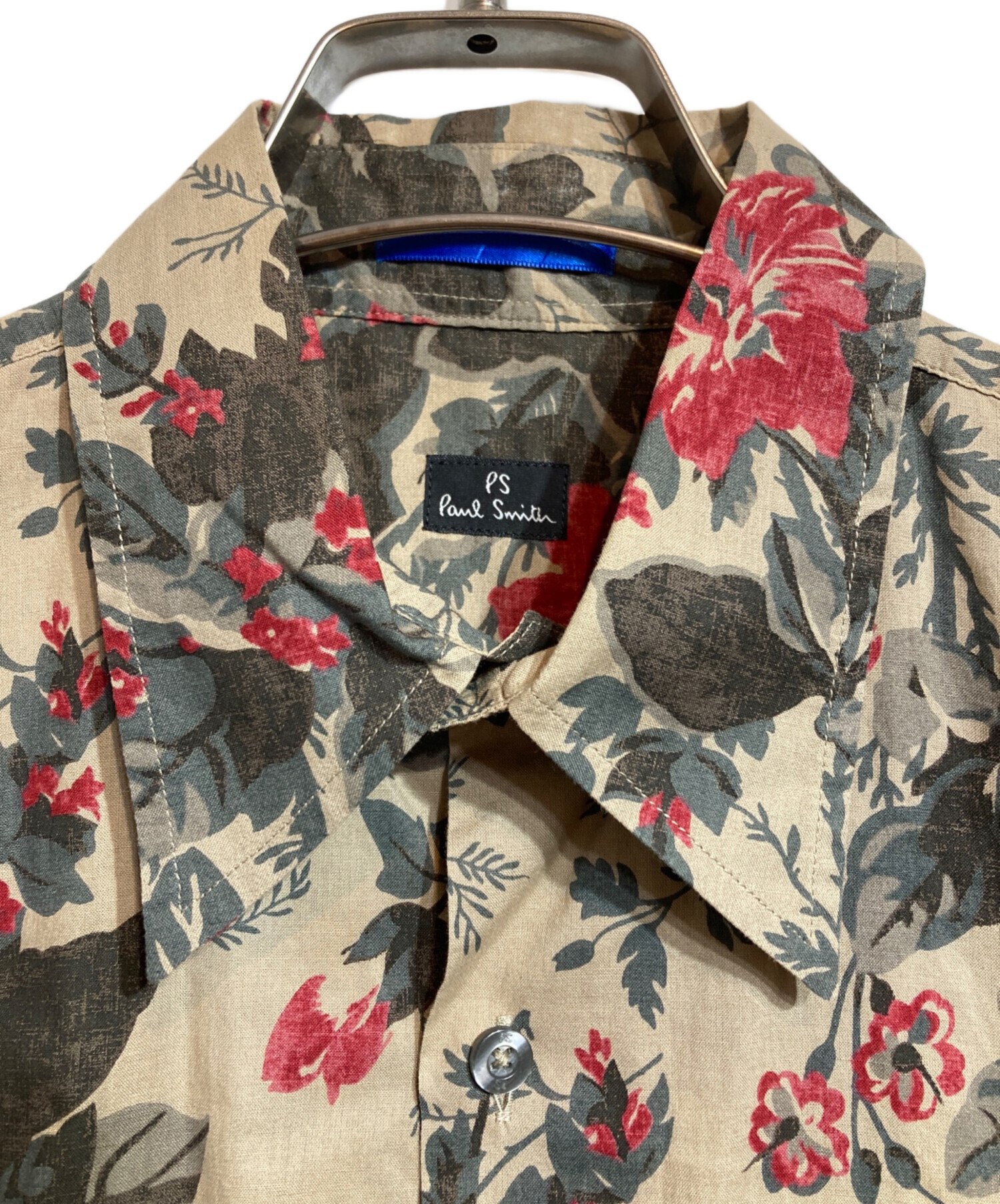中古・古着通販】PS Paul Smith (PSポールスミス) 花柄シャツ 