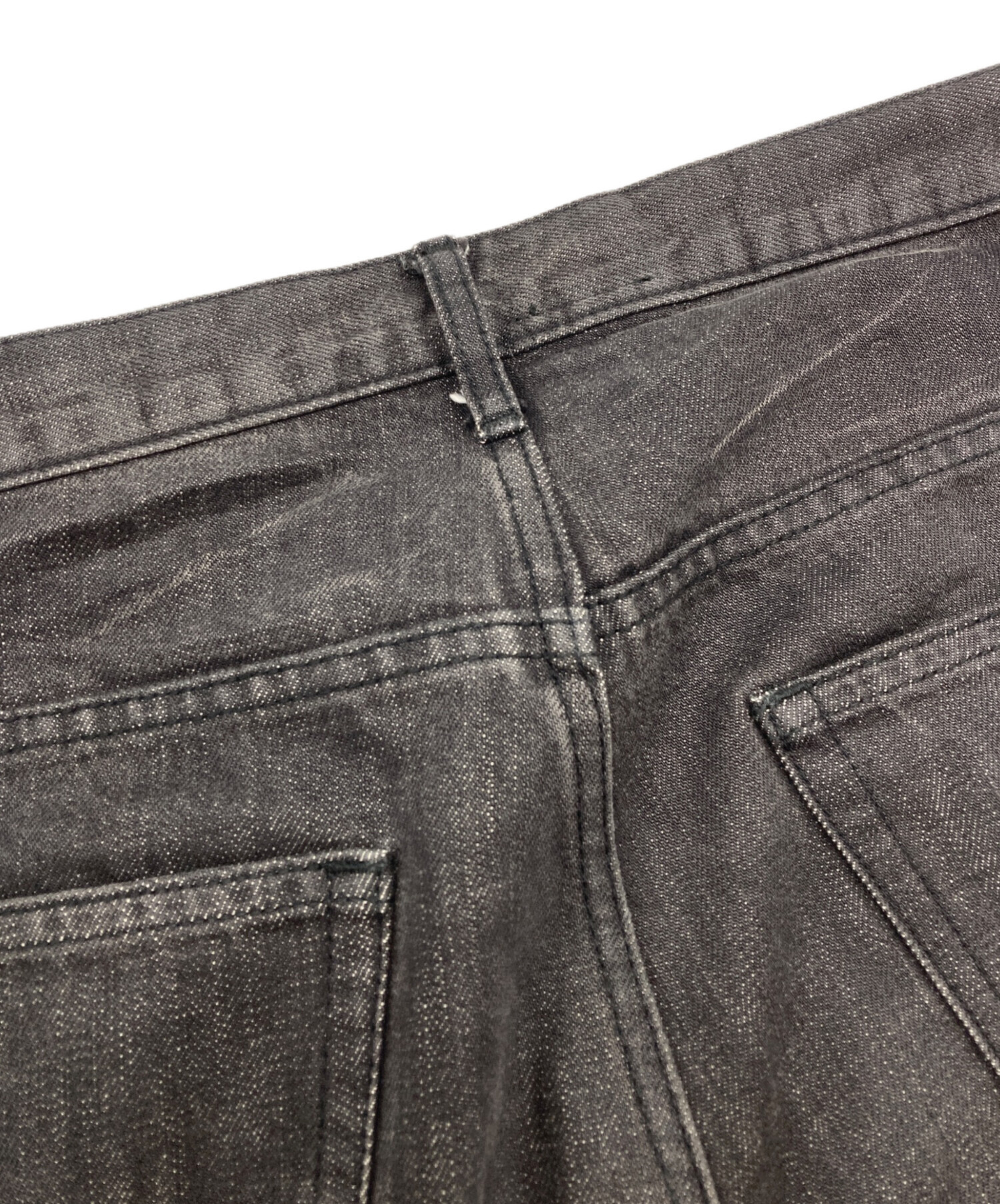 中古・古着通販】DIOR HOMME (ディオール オム) デニムパンツ ブラック