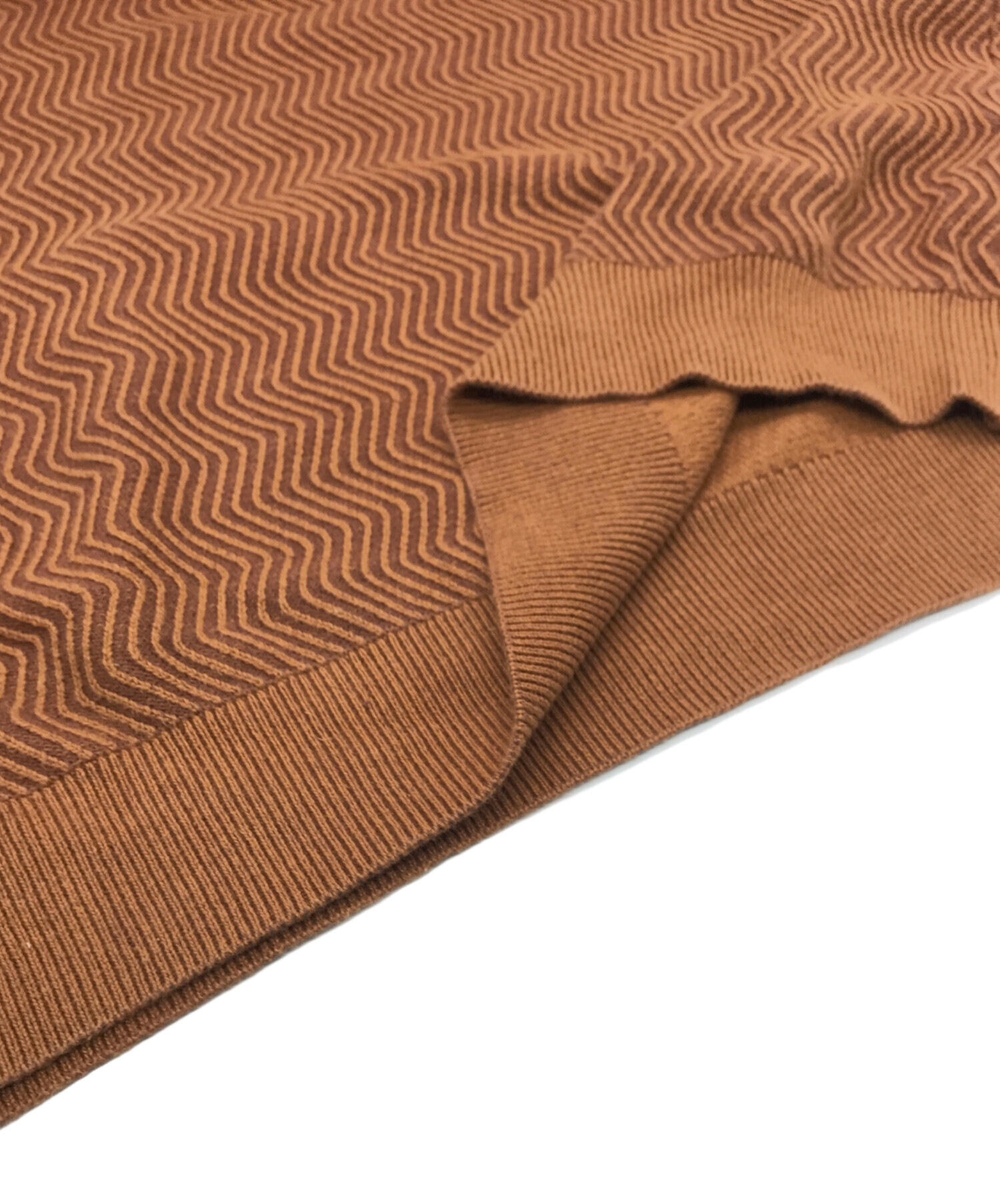 中古・古着通販】Dime (ダイム) WAVE CABLE KNIT ブラウン サイズ:XL