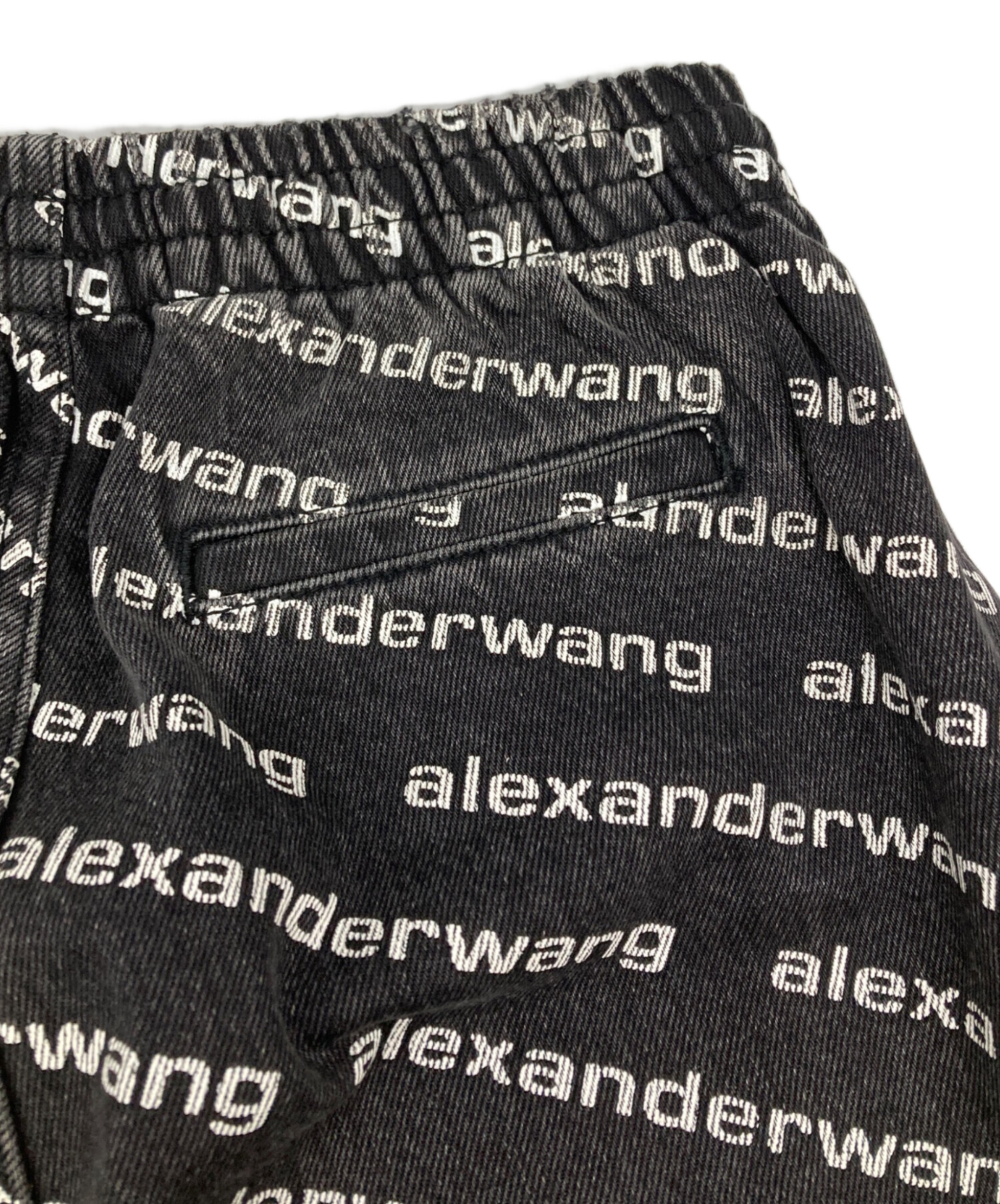 中古・古着通販】ALEXANDER WANG (アレキサンダーワン) ロゴジョガー