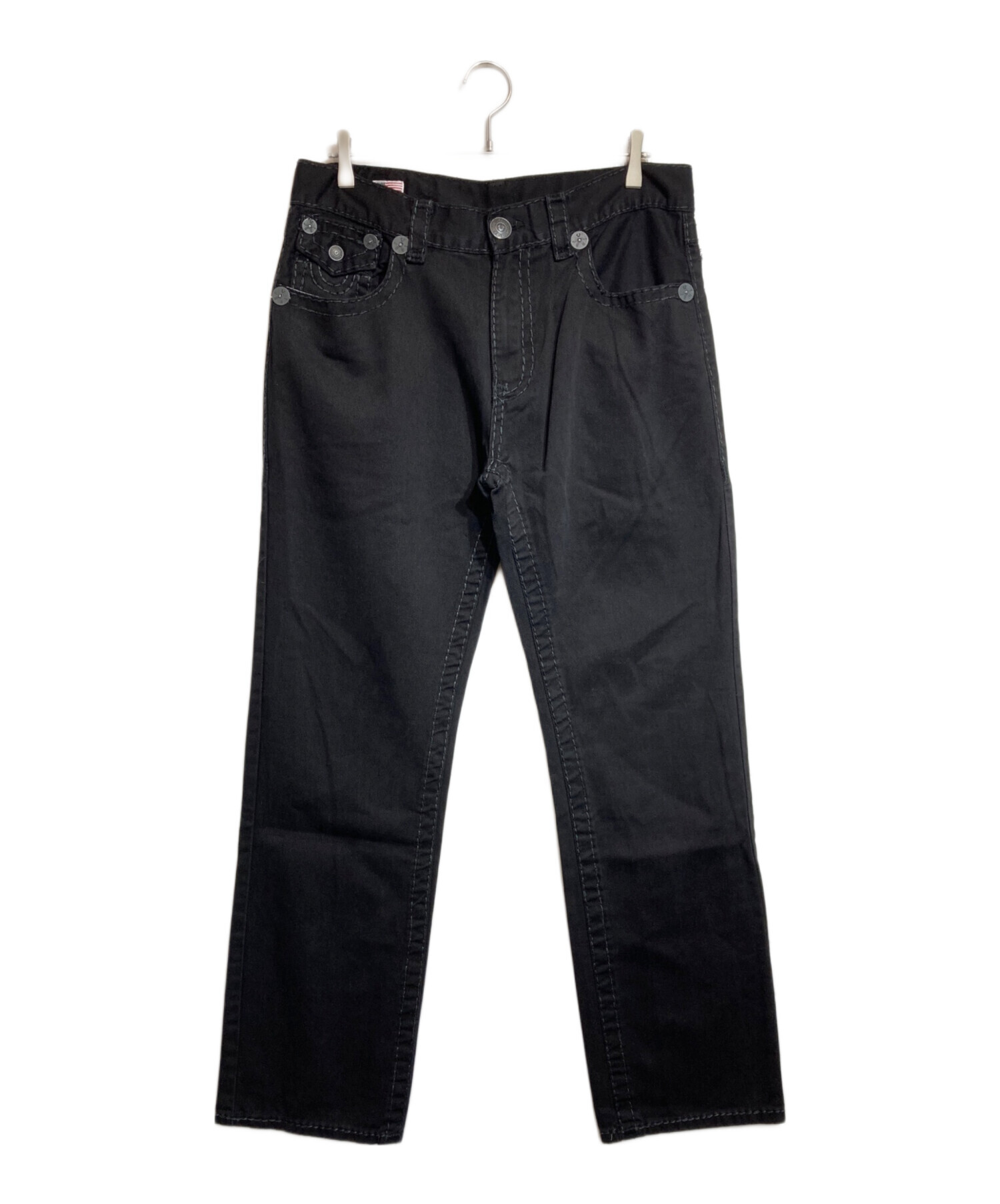 中古・古着通販】TRUE RELIGION (トゥルー レリジョン) ブラックデニム 