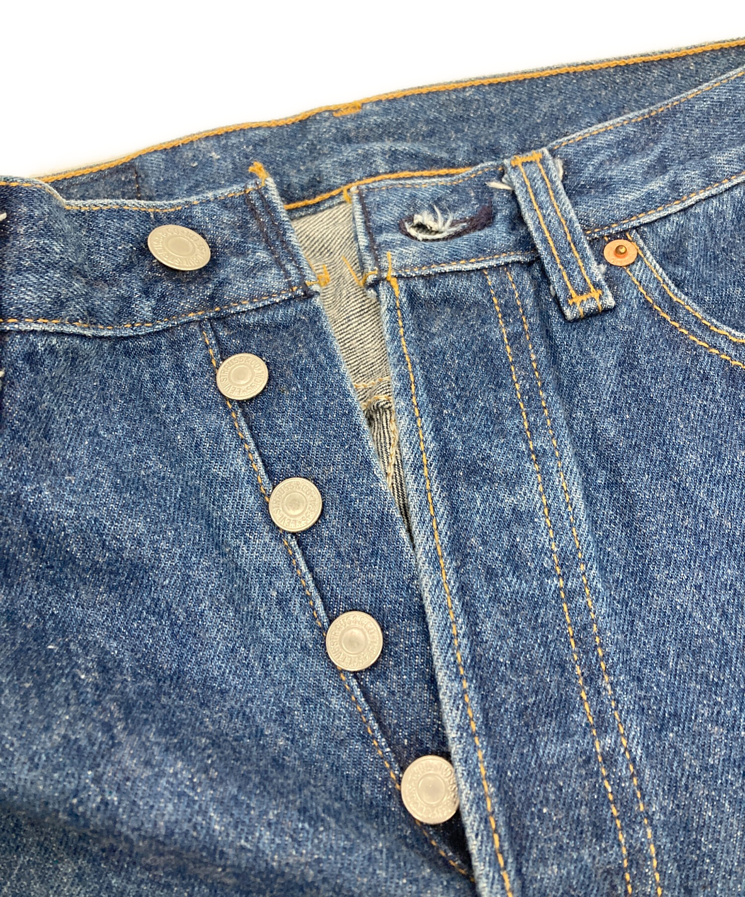 中古・古着通販】LEVI'S (リーバイス) USA製501デニムパンツ