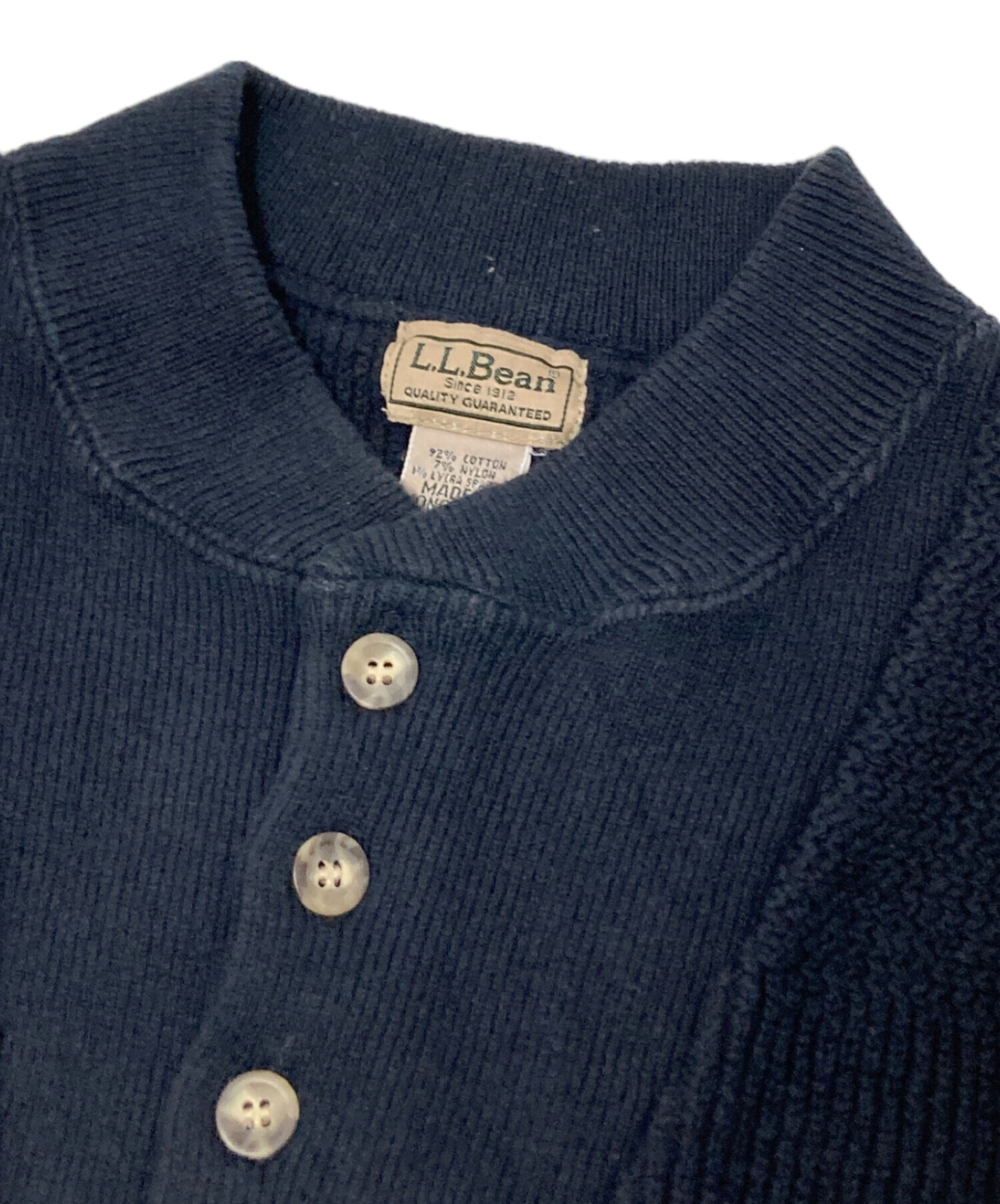 中古・古着通販】L.L.Bean (エルエルビーン) ヘンリーネックニット