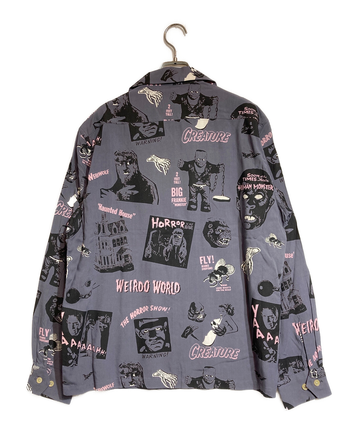 中古・古着通販】WEIRDO (ウィアード) HORROR MAGAZINE - L/S SHIRTS