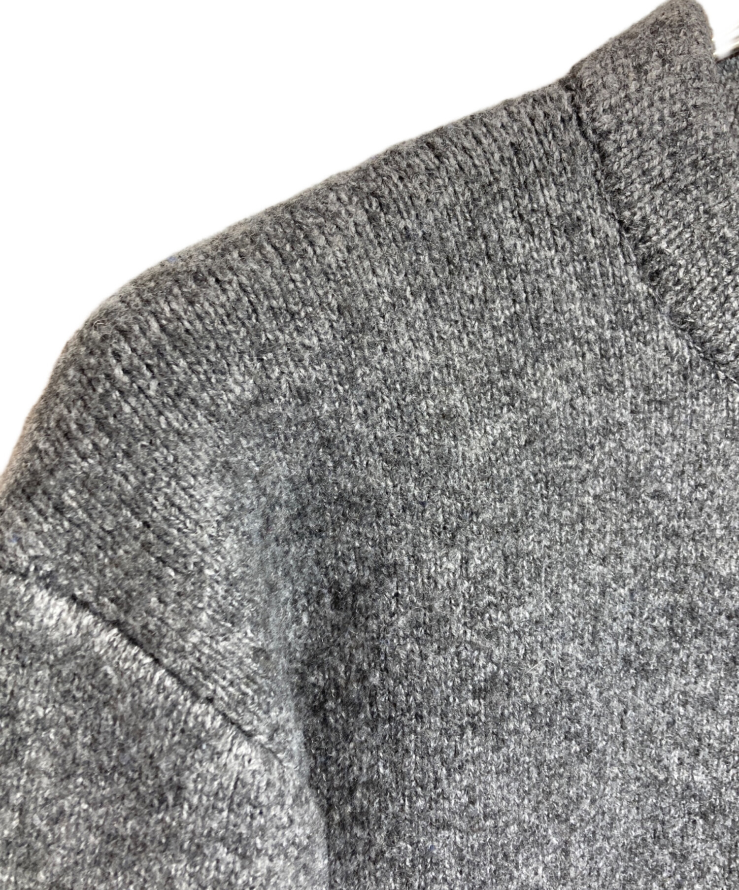 中古・古着通販】NKNIT (ンニット) ハートパターンニット グレー