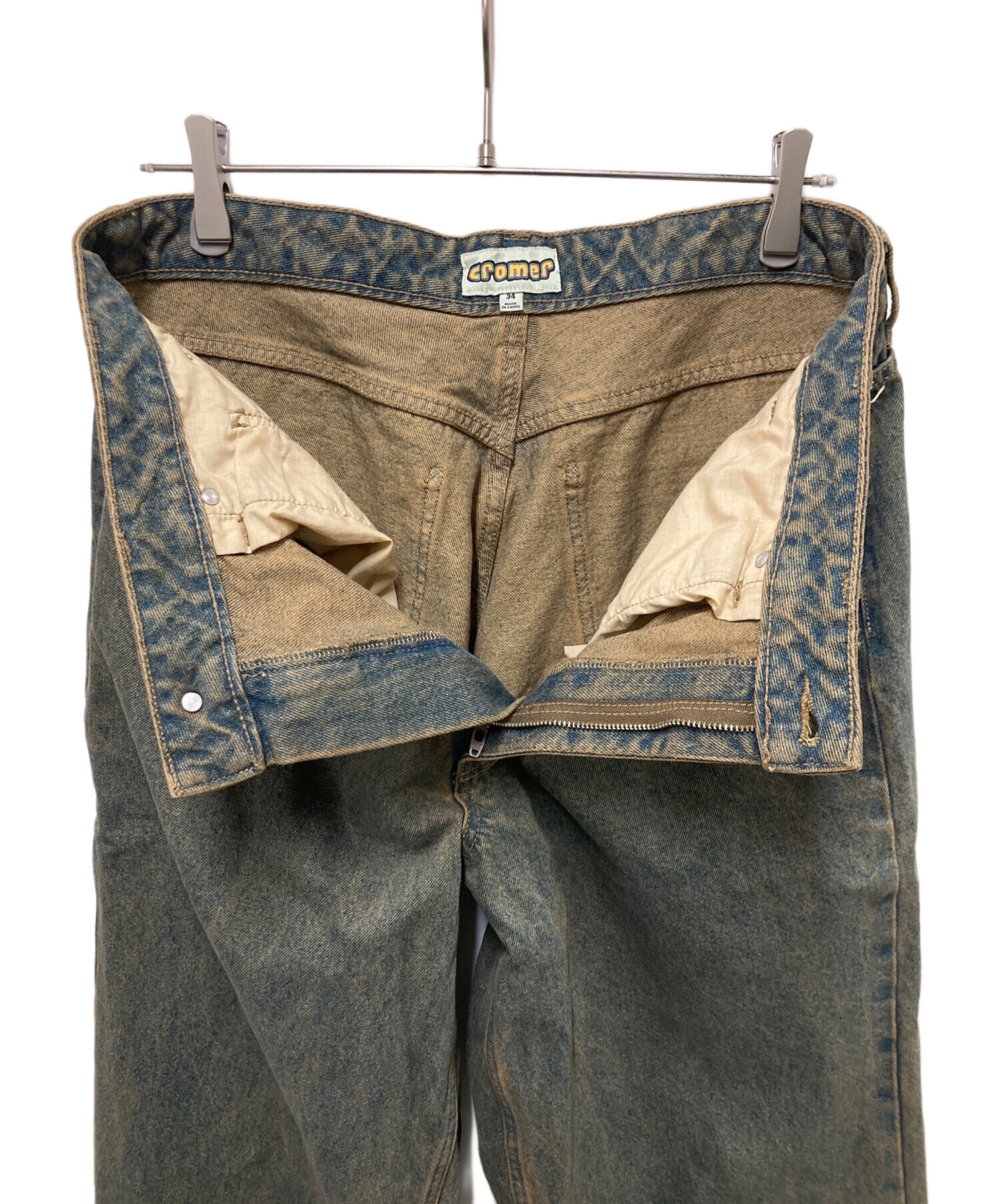 中古・古着通販】HUF (ハフ) Cromer Washed Pant インディゴ サイズ:34 