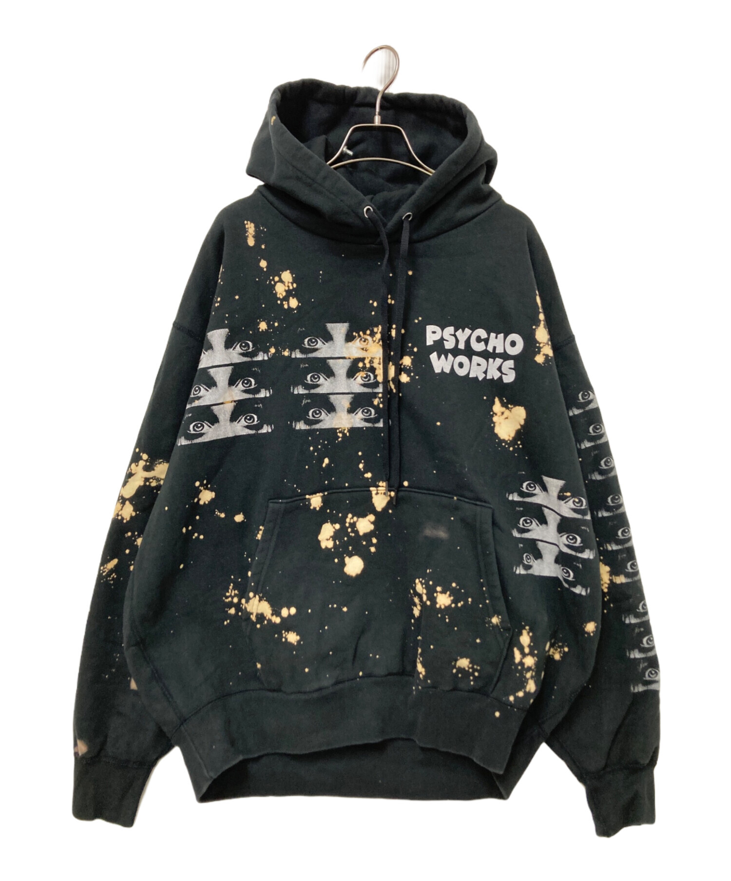 中古・古着通販】psychoworks (サイコワークス) プルオーバーパーカー