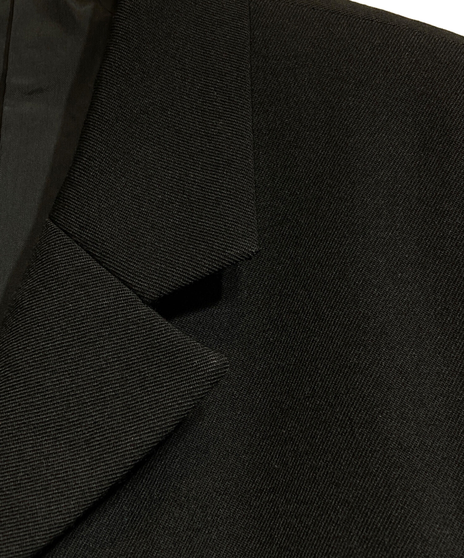 BLACK COMME des GARCONS 4Bジャケット ウールギャバジン