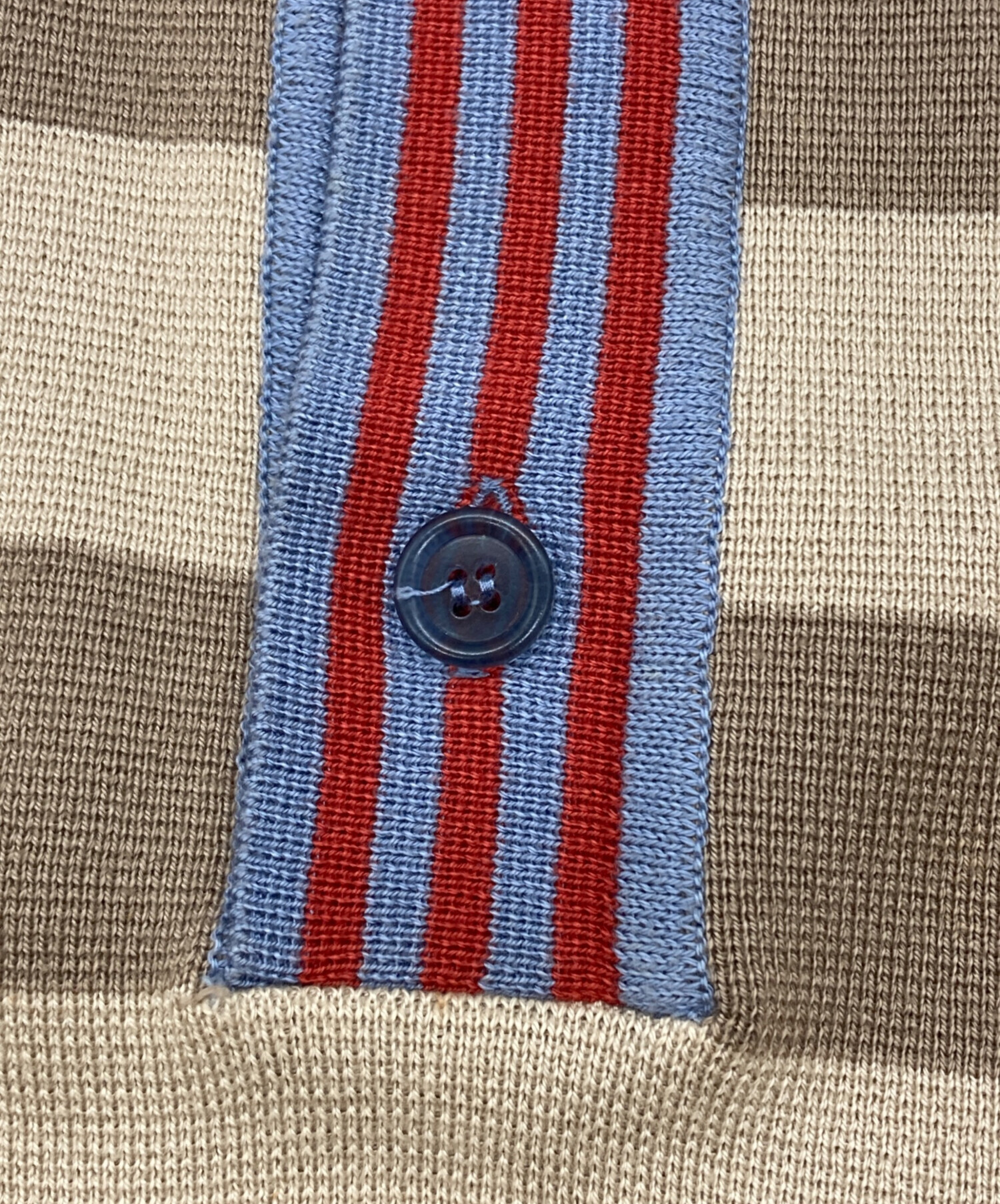 中古・古着通販】MARNI (マルニ) 半袖ニットワンピース ブルー サイズ 