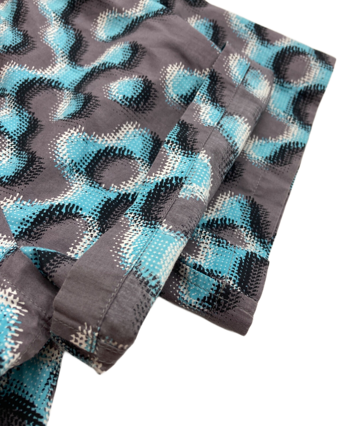 中古・古着通販】PRADA (プラダ) 総柄シャツ ブルー×グレー サイズ:41