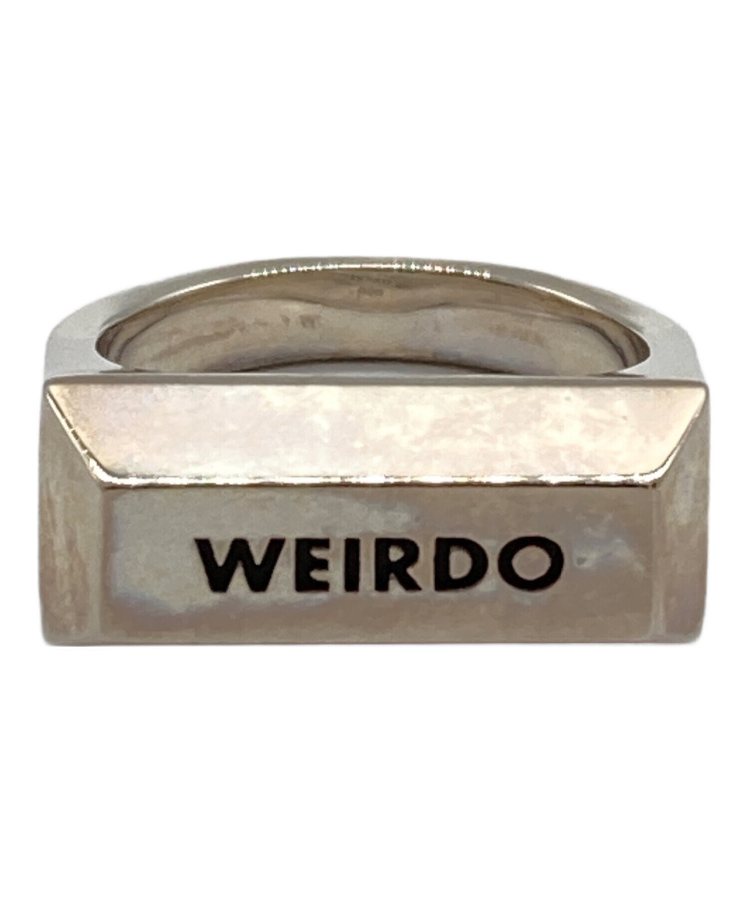 中古・古着通販】WEIRDO (ウィアード) インゴットリング シルバー 