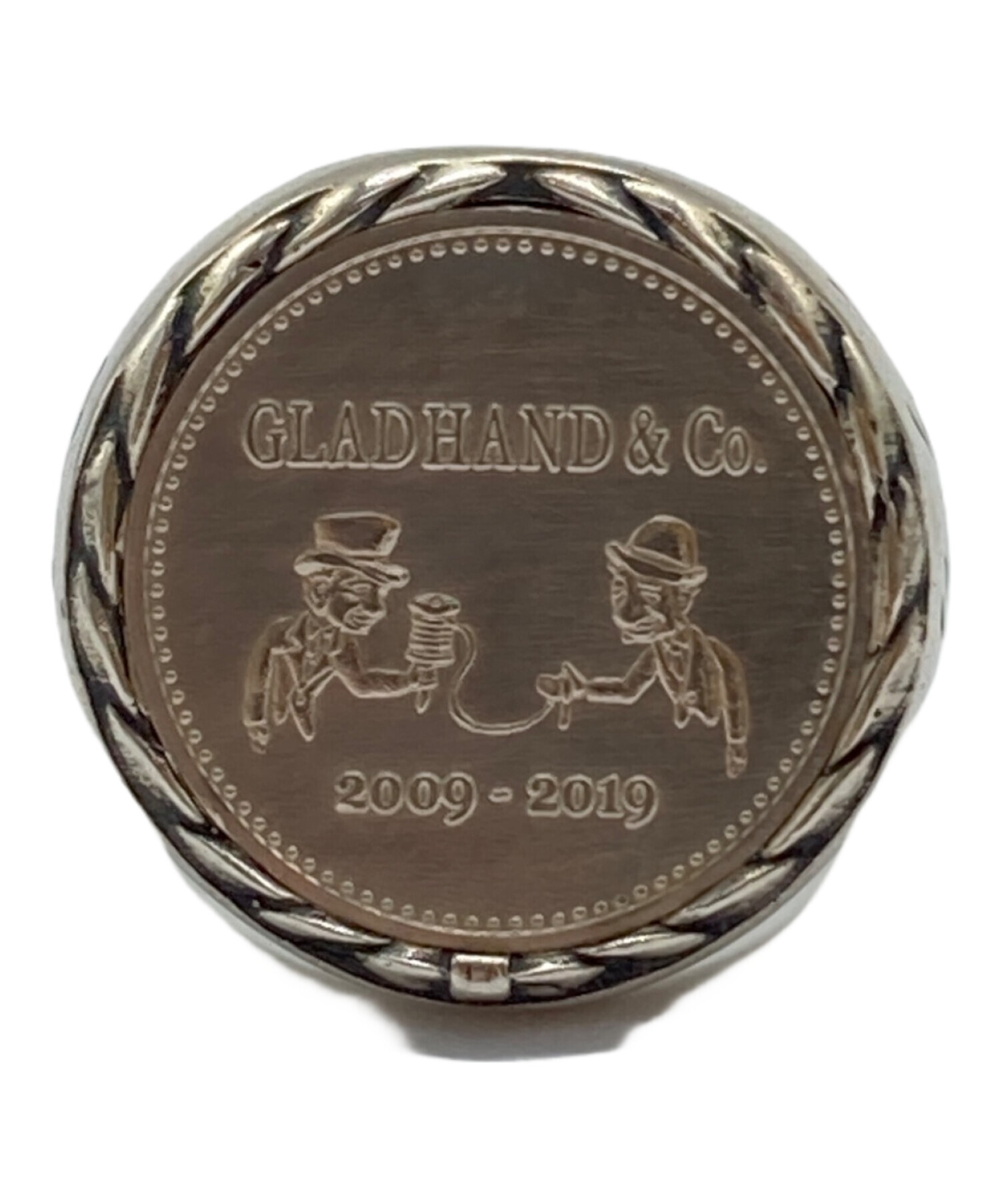中古・古着通販】GLAD HAND (グラッドハンド) コインリング シルバー 