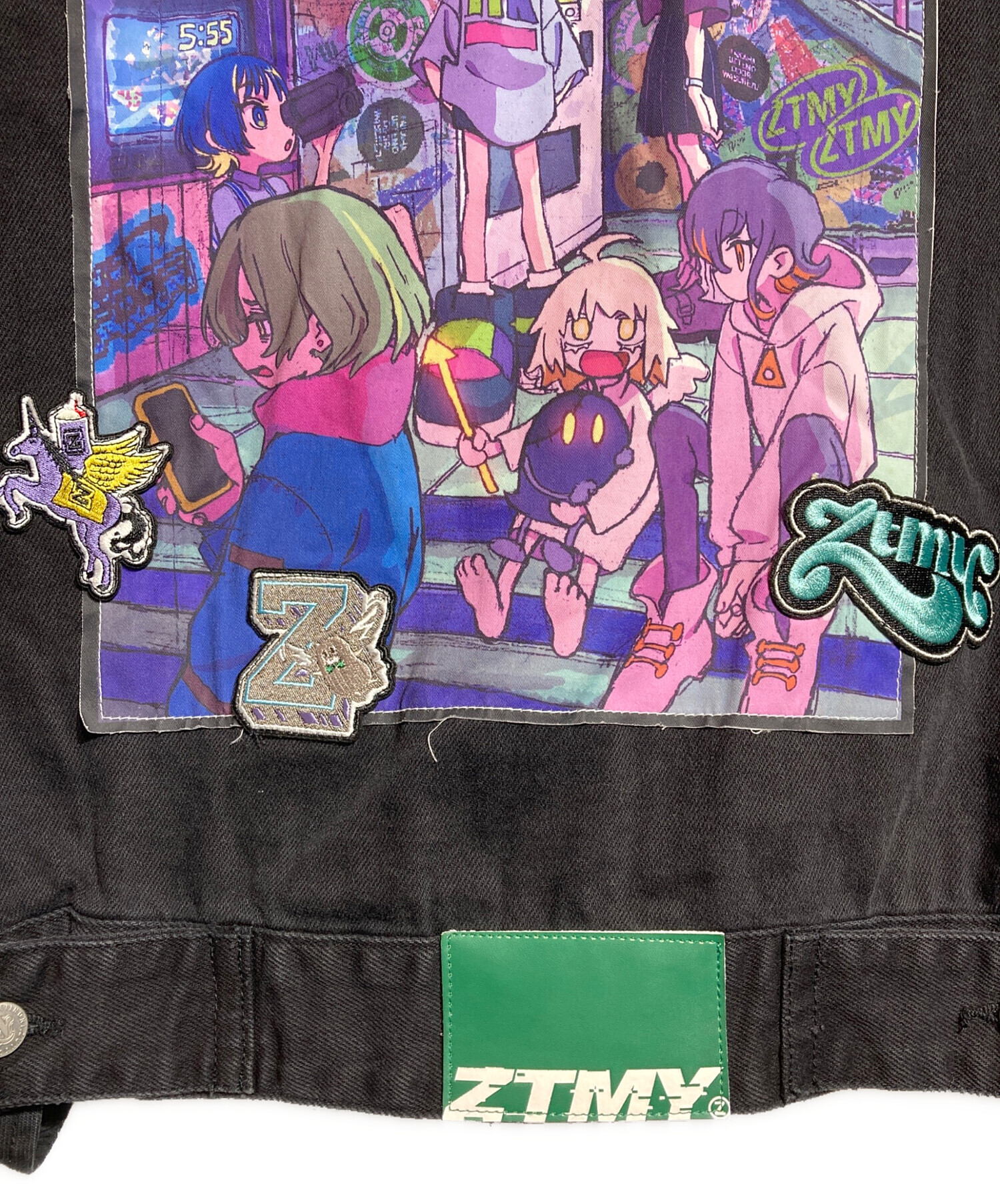 中古・古着通販】ZUTOMAYO (ズトマヨ) OverSize Denim Jacket ブラック