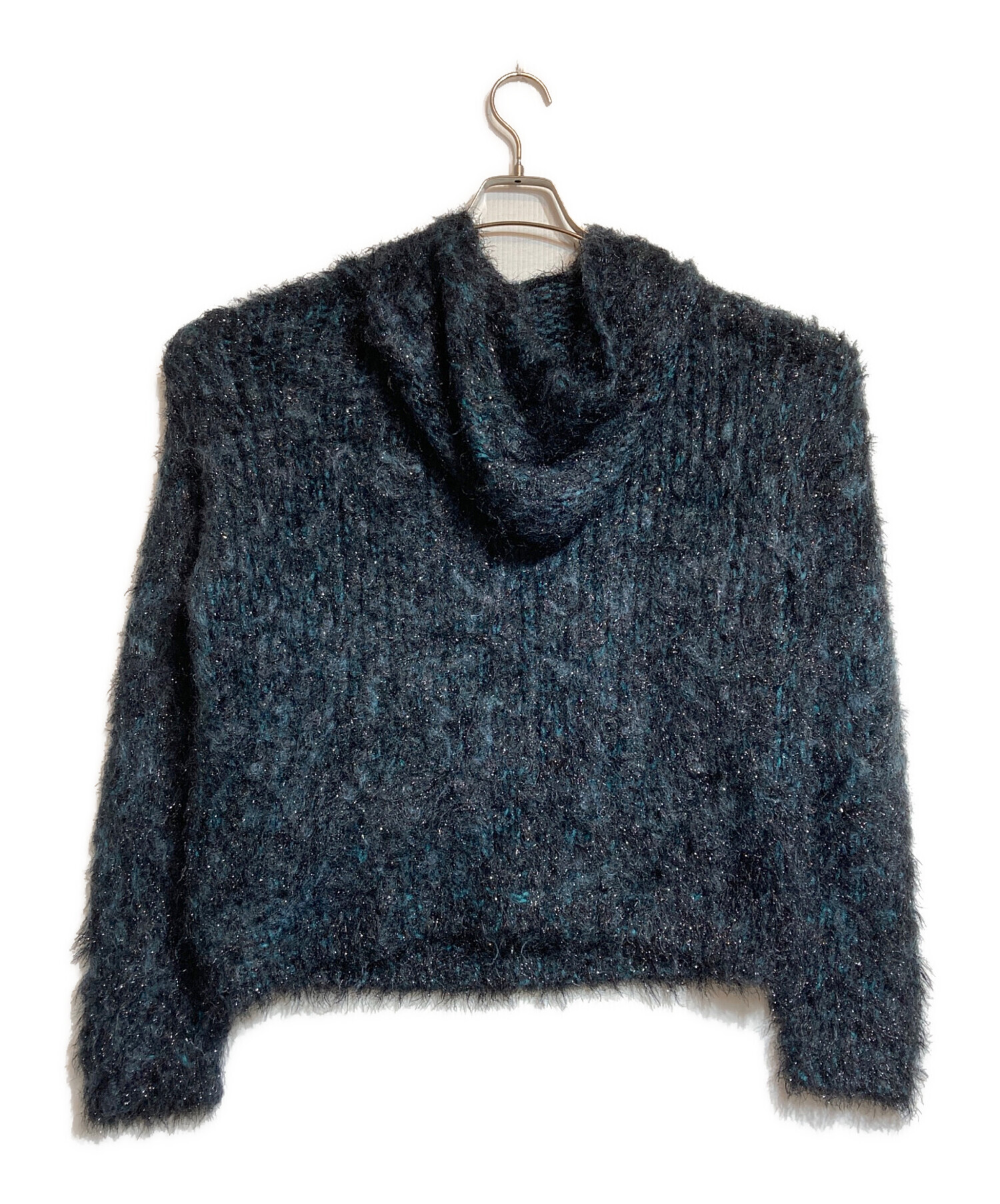 中古・古着通販】ORIMI (オリミ) BLANKET HOODIE グリーン サイズ:2