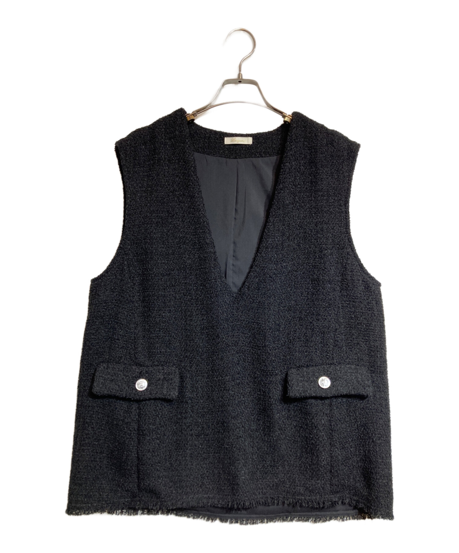 中古・古着通販】Loungedress (ラウンジドレス) ツイードベスト