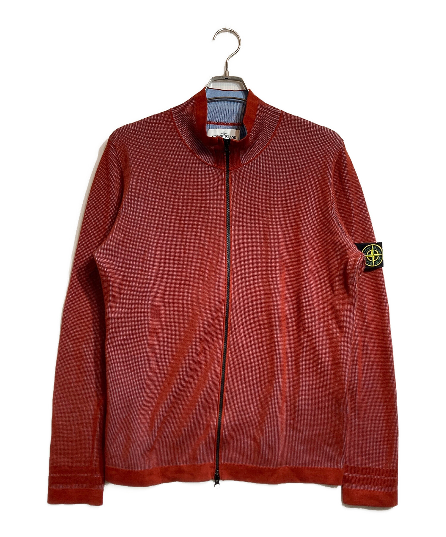 中古・古着通販】STONE ISLAND (ストーンアイランド) ロゴパッチジップ 