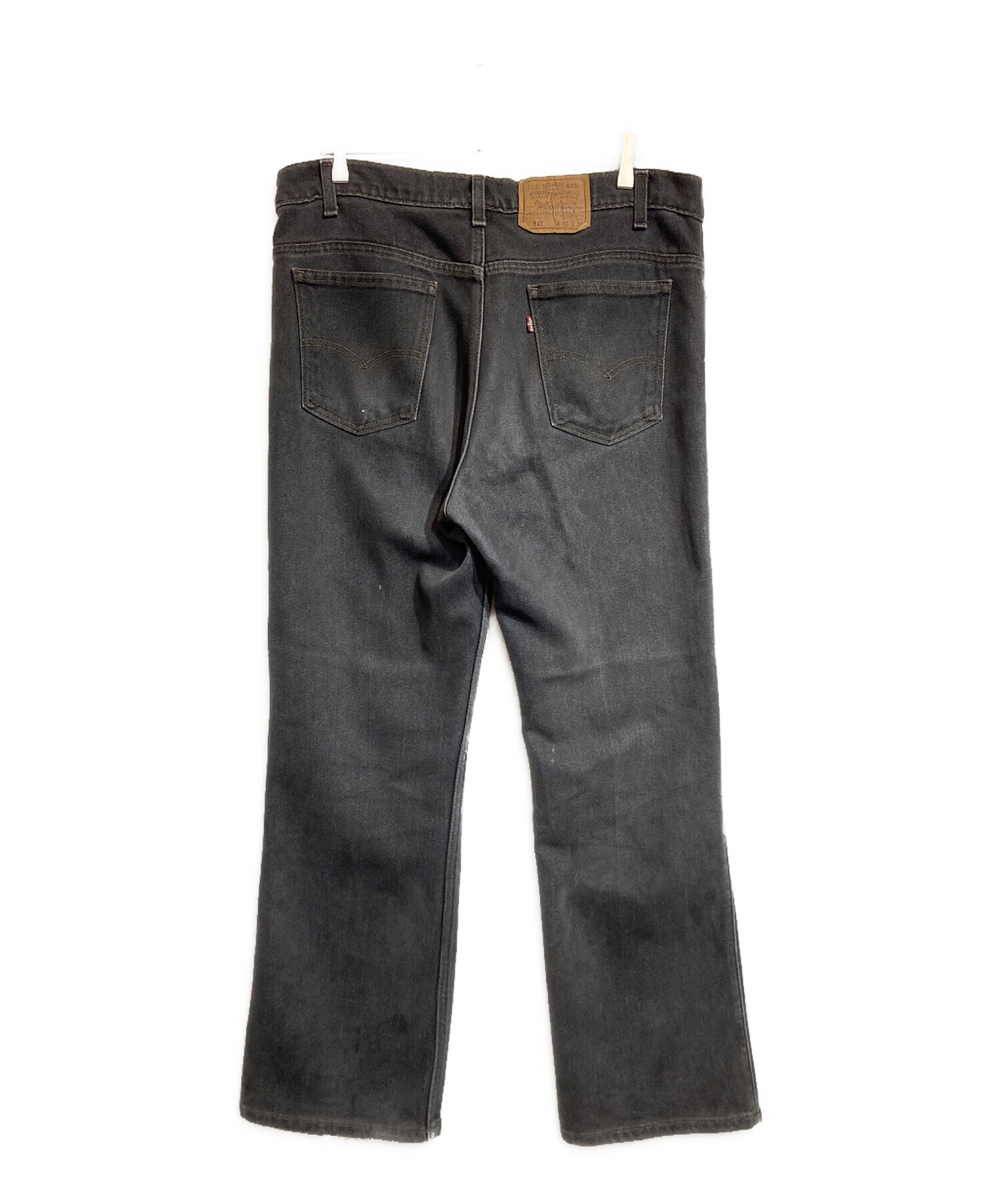 中古・古着通販】LEVI'S (リーバイス) USA製517先染ブラックデニム