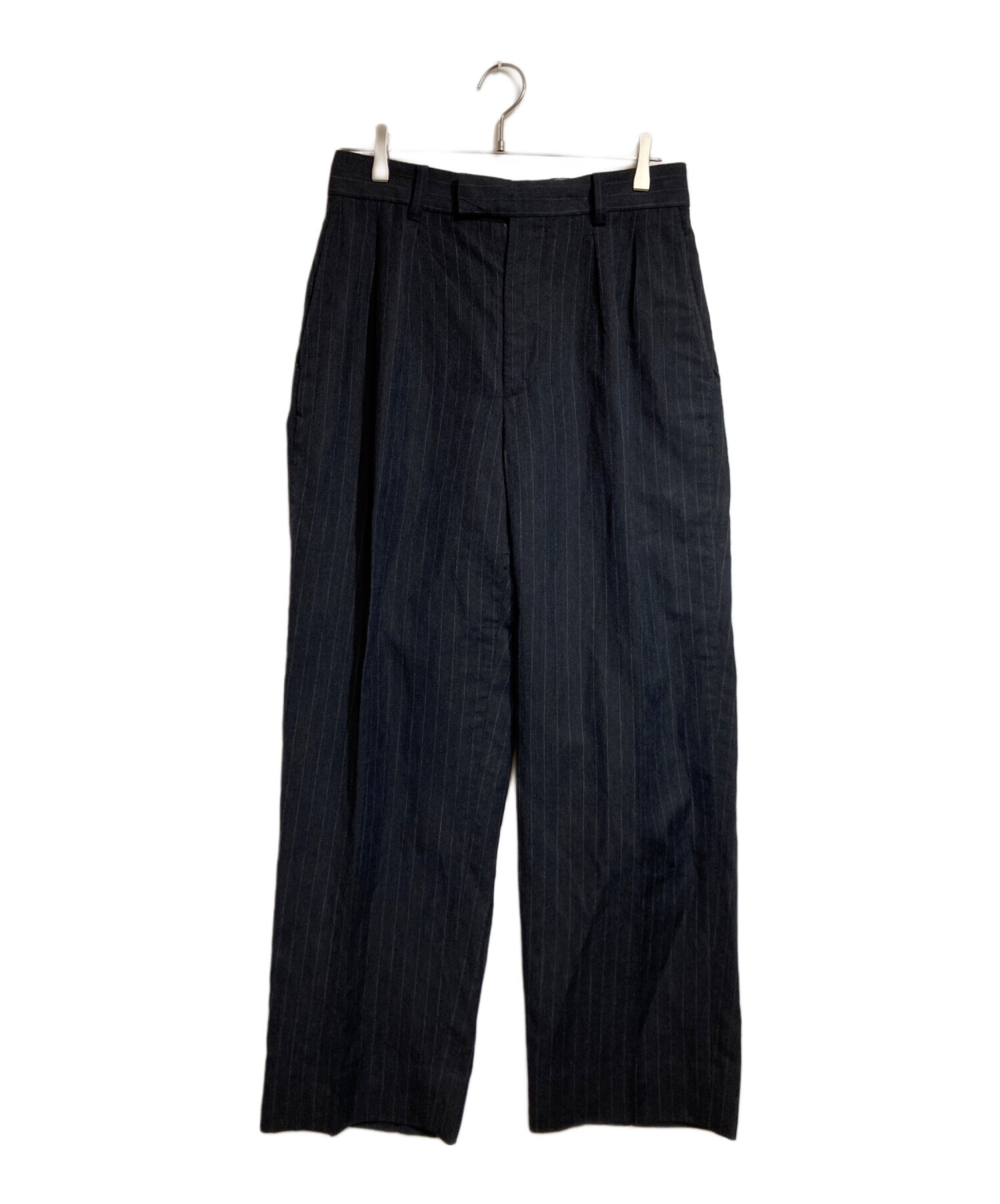 中古・古着通販】A.PRESSE (アプレッセ) Wide Tapered Trousers グレー