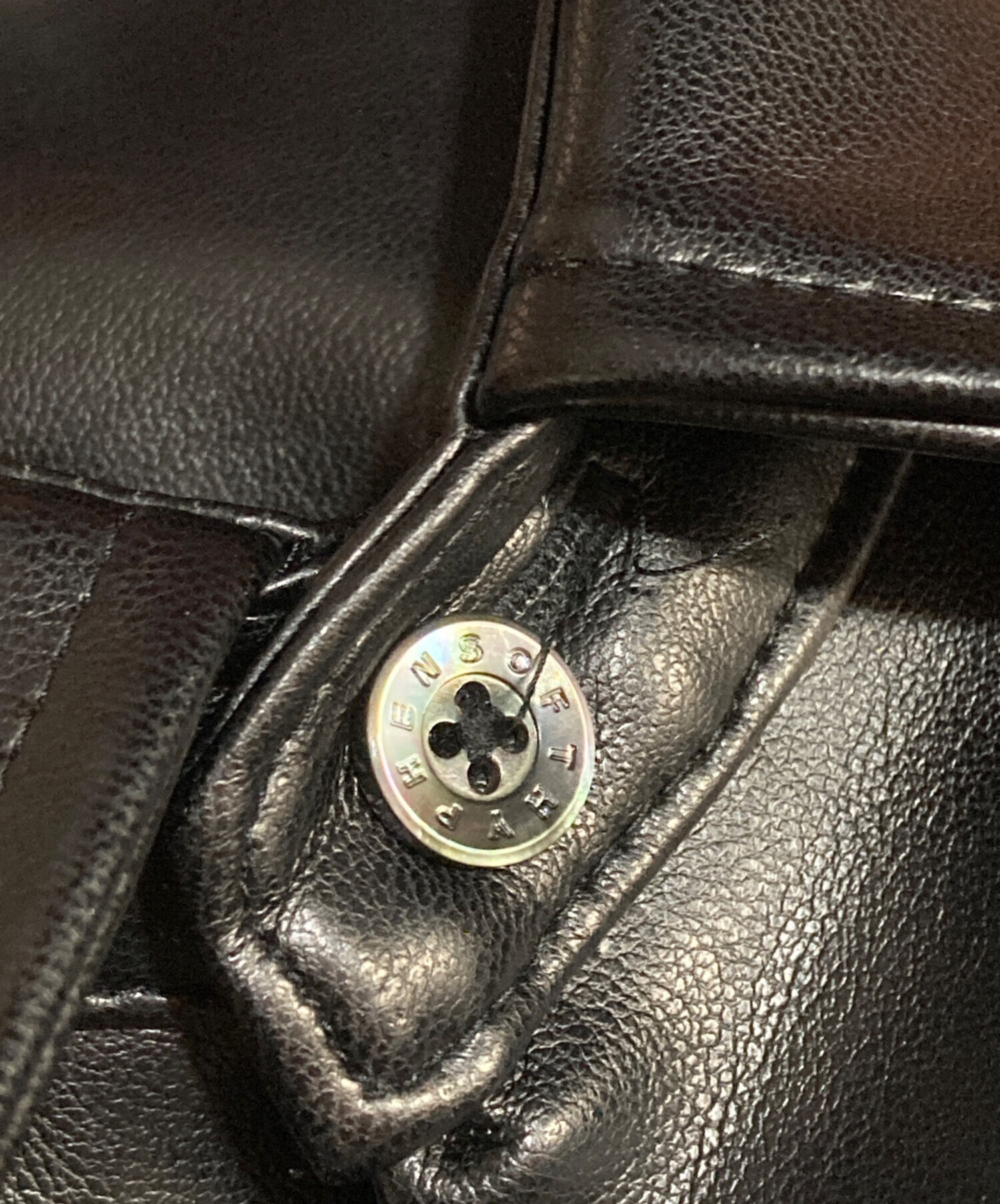 中古・古着通販】SOFTHYPHEN (ソフトハイフン) FAUX LEATHER CROPPED 