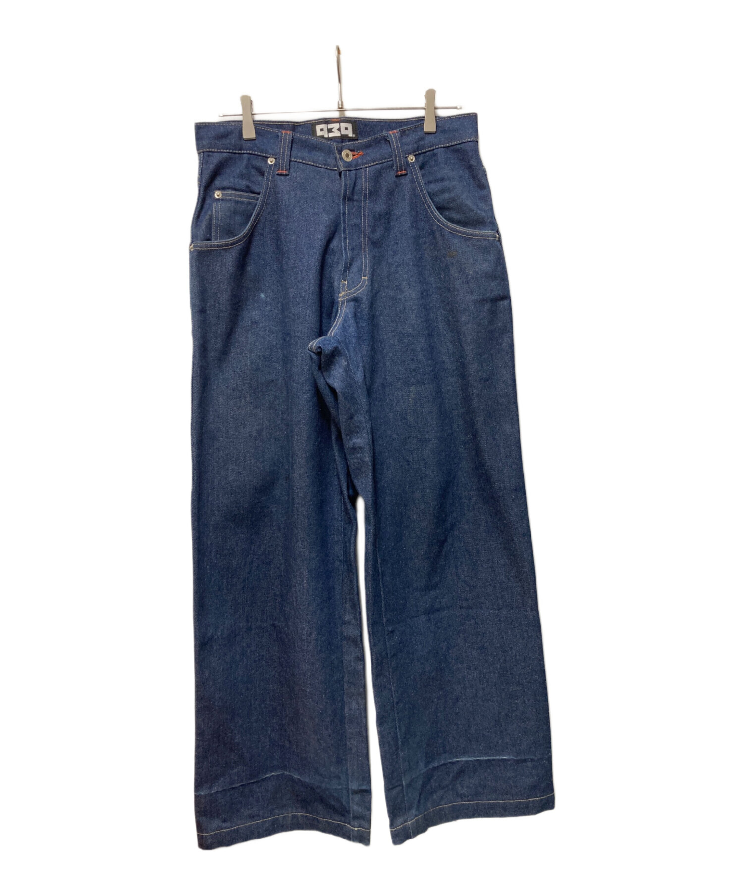 939 インディゴ　濃紺　バギーデニム　古着　city y2k 中古・古着通販】939 (939) デニムパンツ インディゴ サイズ:30