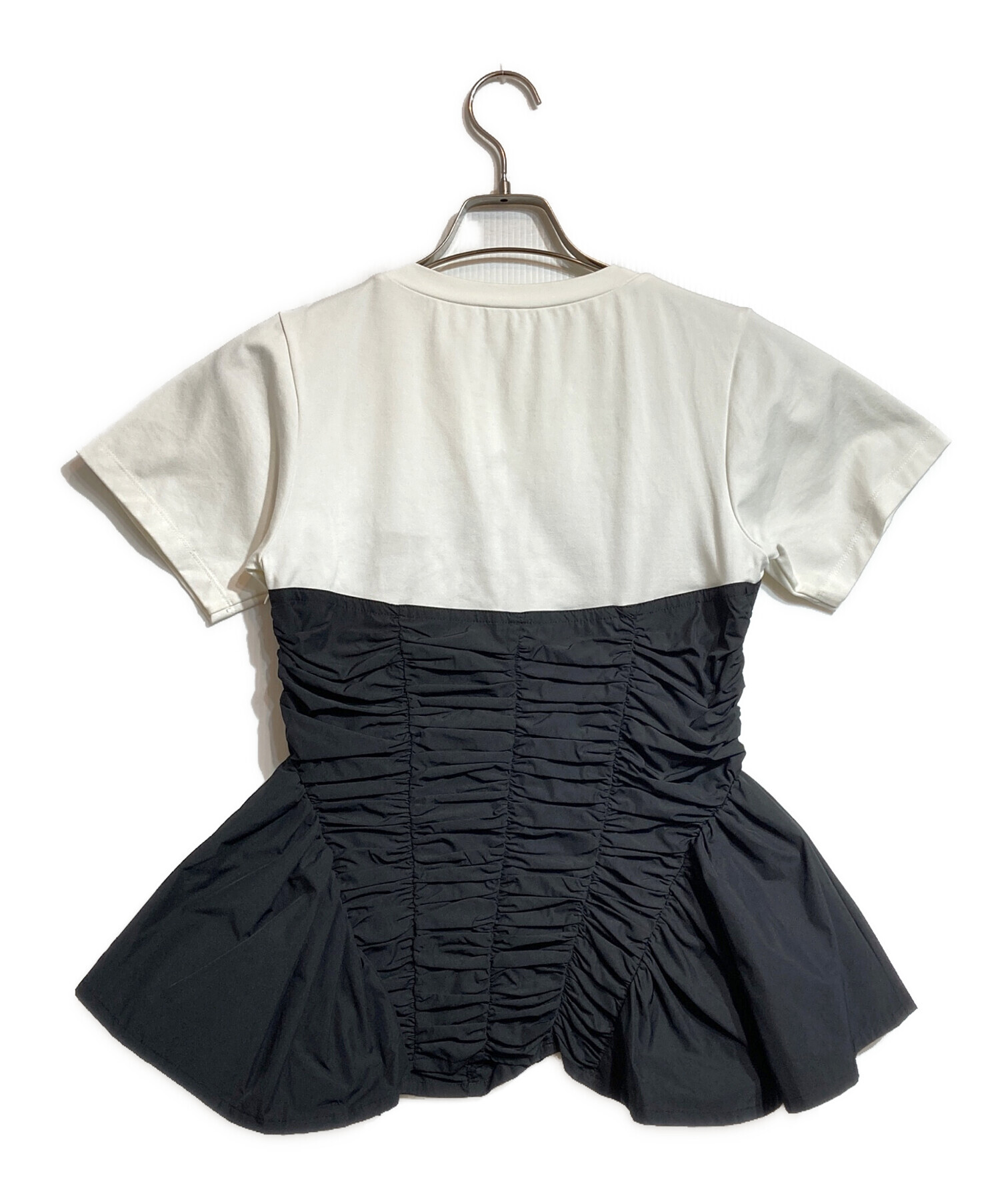 中古・古着通販】MAISON SPECIAL (メゾンスペシャル) Taffeta Peplum T