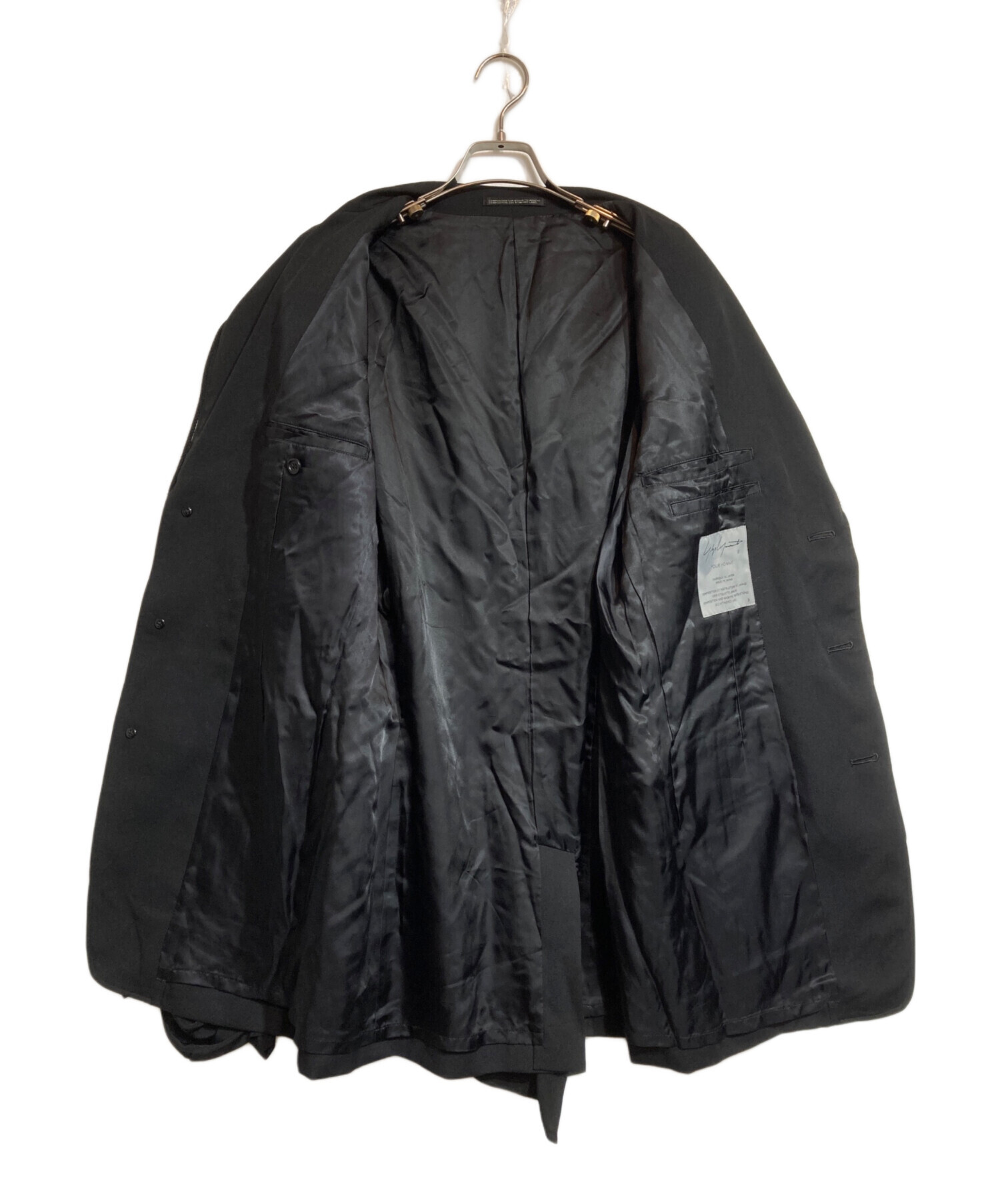 Yohji Yamamoto POUR HOMME DRAPING ジャケット 中古・古着通販】Yohji Yamamoto pour homme (ヨウジヤマモト