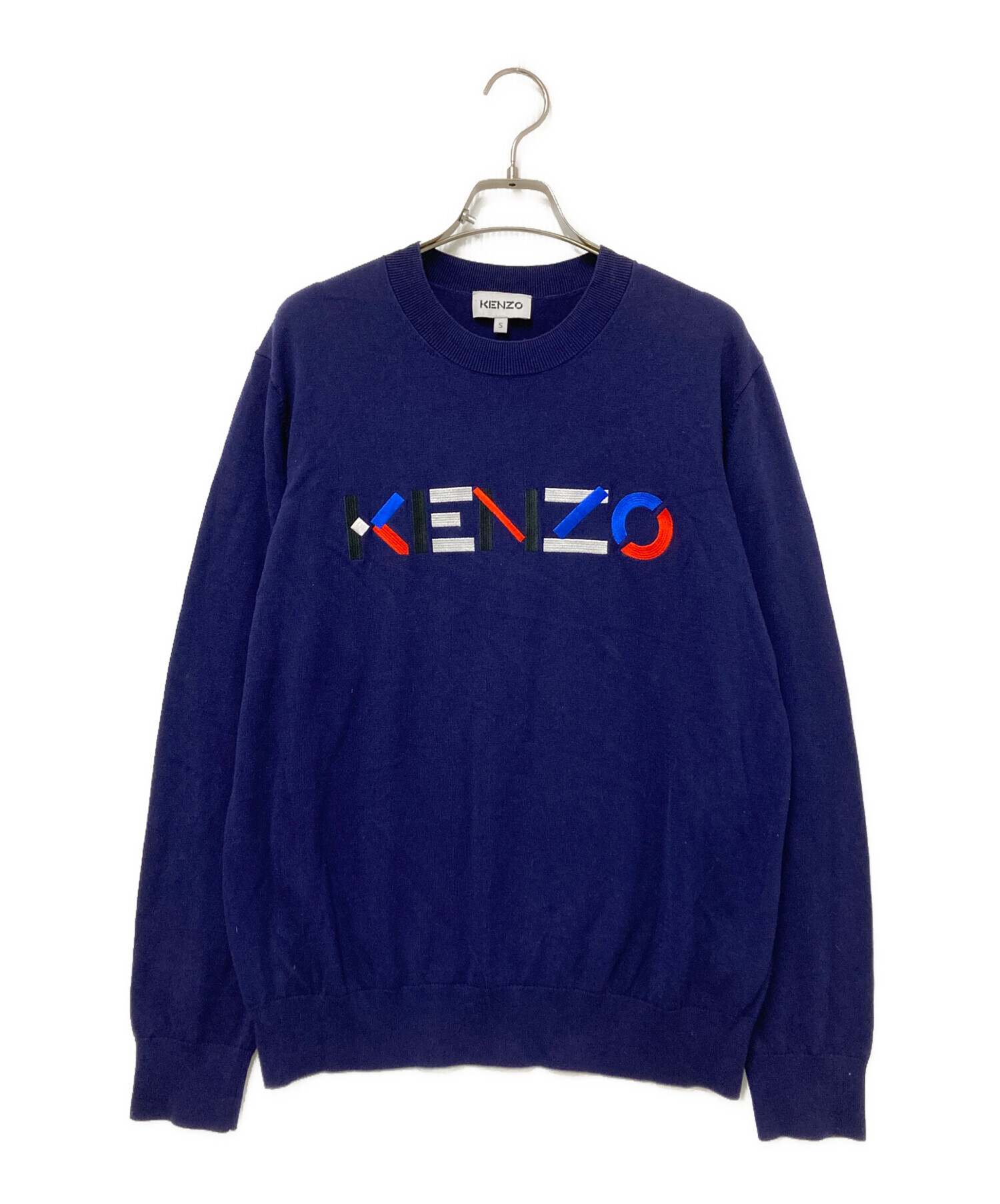 中古・古着通販】KENZO (ケンゾー) マルチカラーロゴ クルーネック 