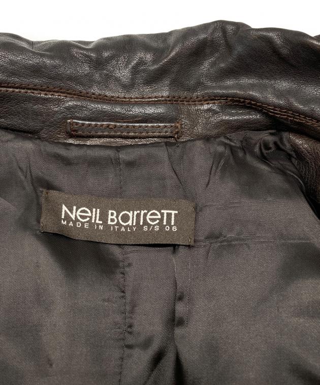 中古・古着通販】NEIL BARRETT (ニールバレット) マルチポケットレザー